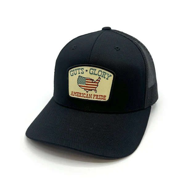 Guts Glory American Pride Woven Patch Hat - Image 3