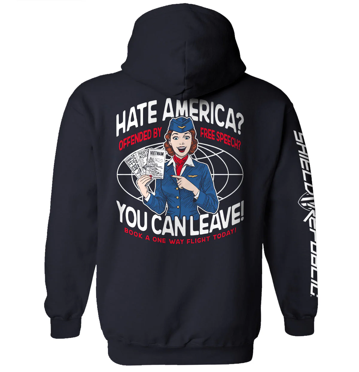 Hate America Offended By Free Speech You can Leave - Image 7