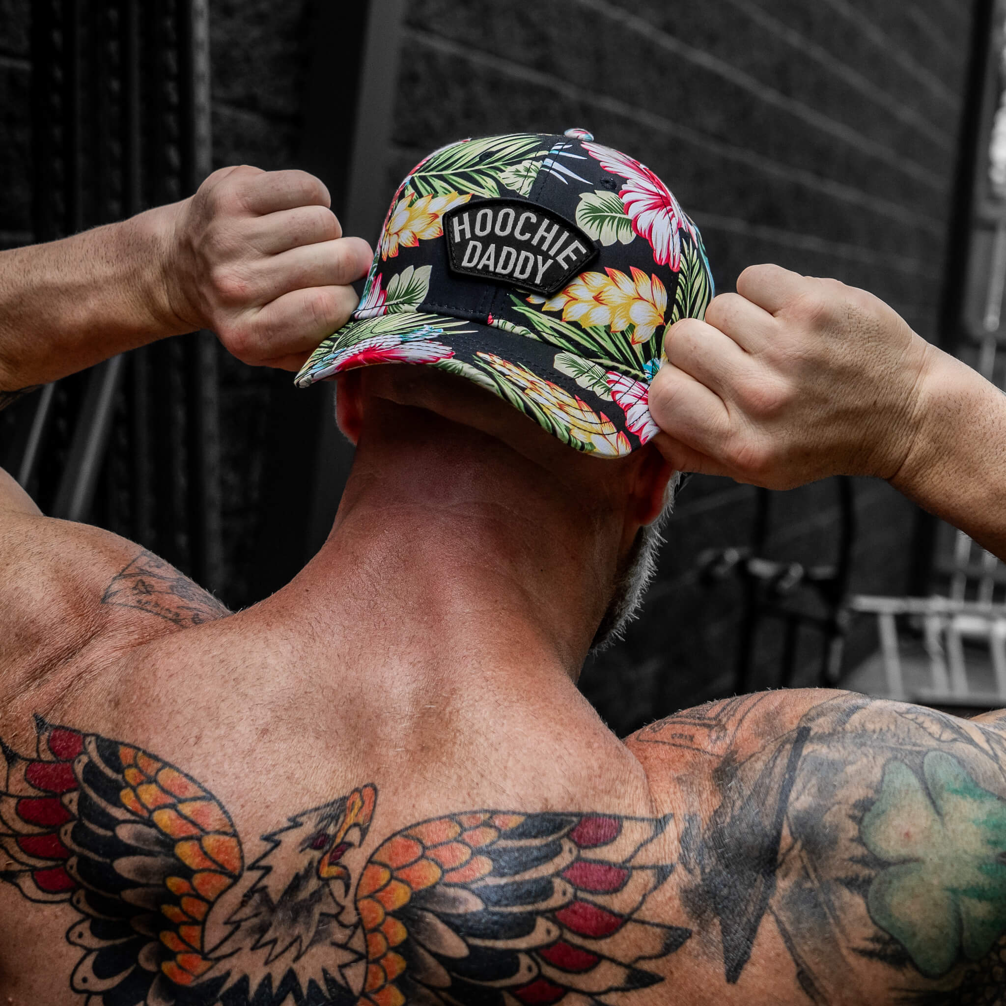 Hoochie Daddy Arched Patch Snapback Hat - Image 32