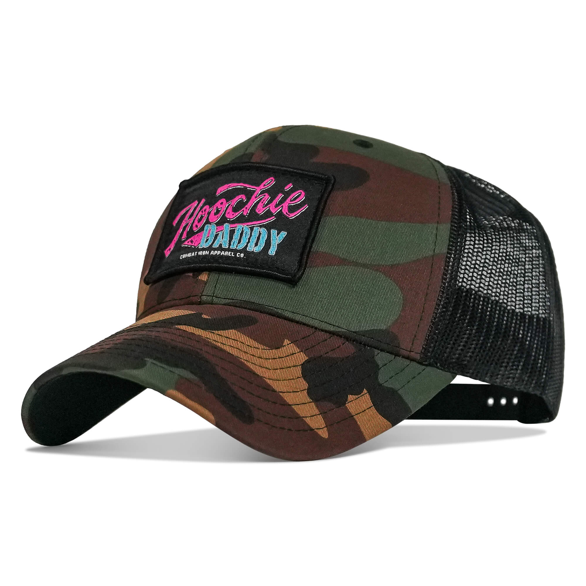 Hoochie Daddy Retro Patch Snapback Hat - Image 10