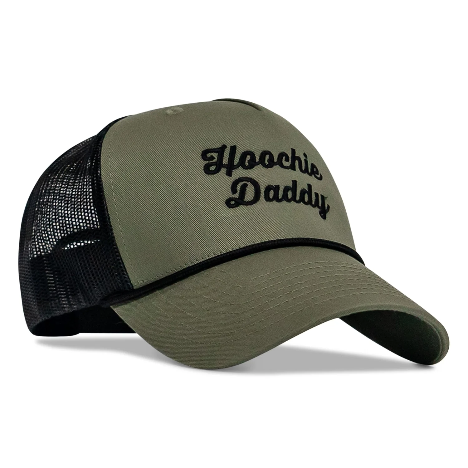Hoochie Daddy Script Rope Snapback Hat - Image 2
