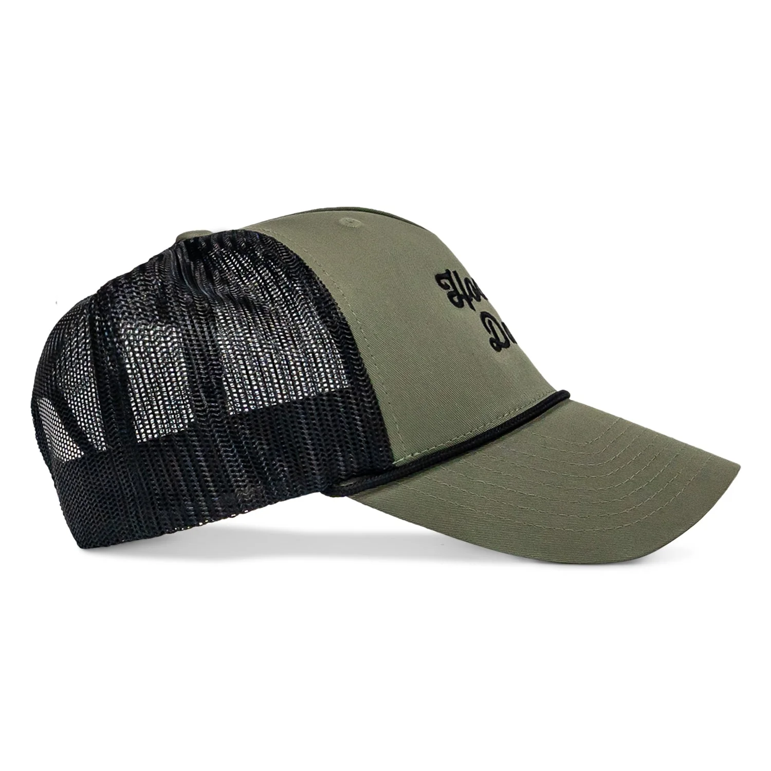 Hoochie Daddy Script Rope Snapback Hat - Image 3