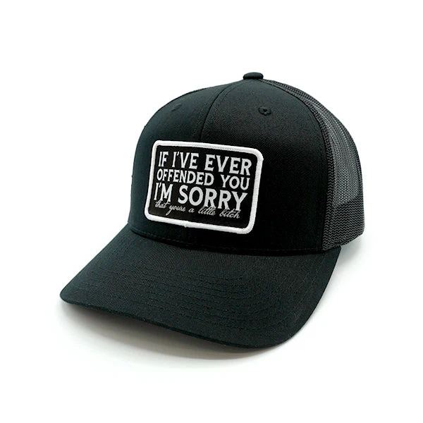 If I’ve Ever Offended You Woven Patch Hat - Image 2
