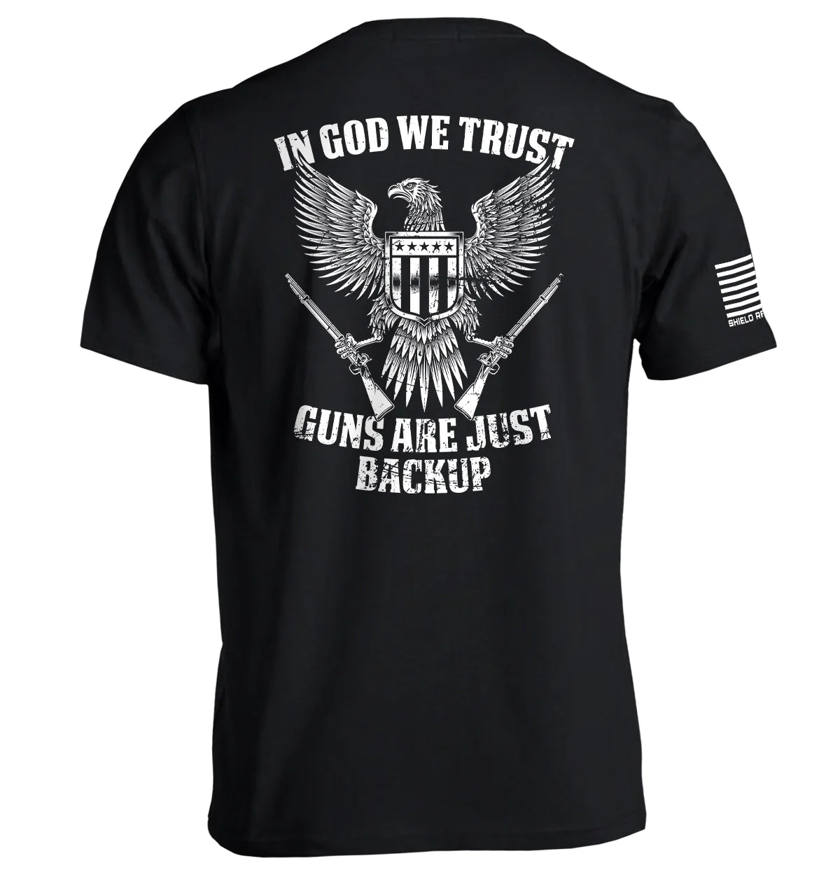 In God We Trust Guns Are Just Backup - Image 2