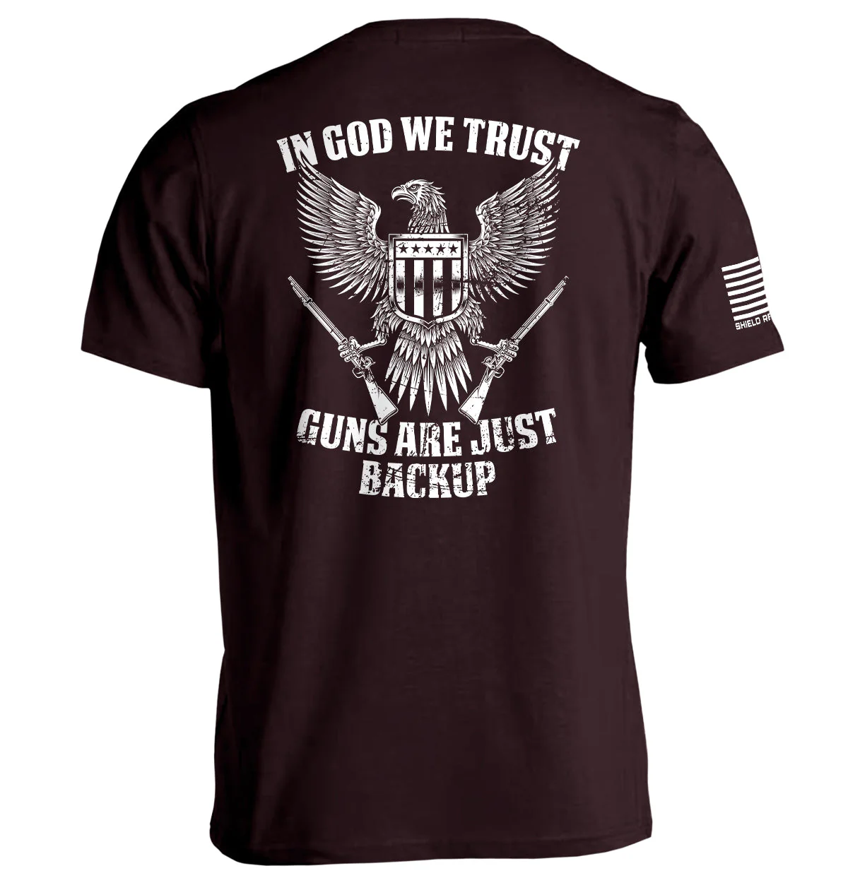 In God We Trust Guns Are Just Backup - Image 3