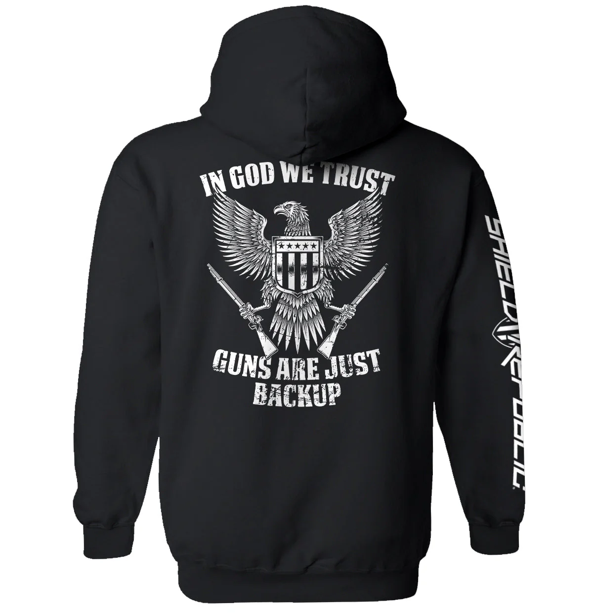 In God We Trust Guns Are Just Backup - Image 6