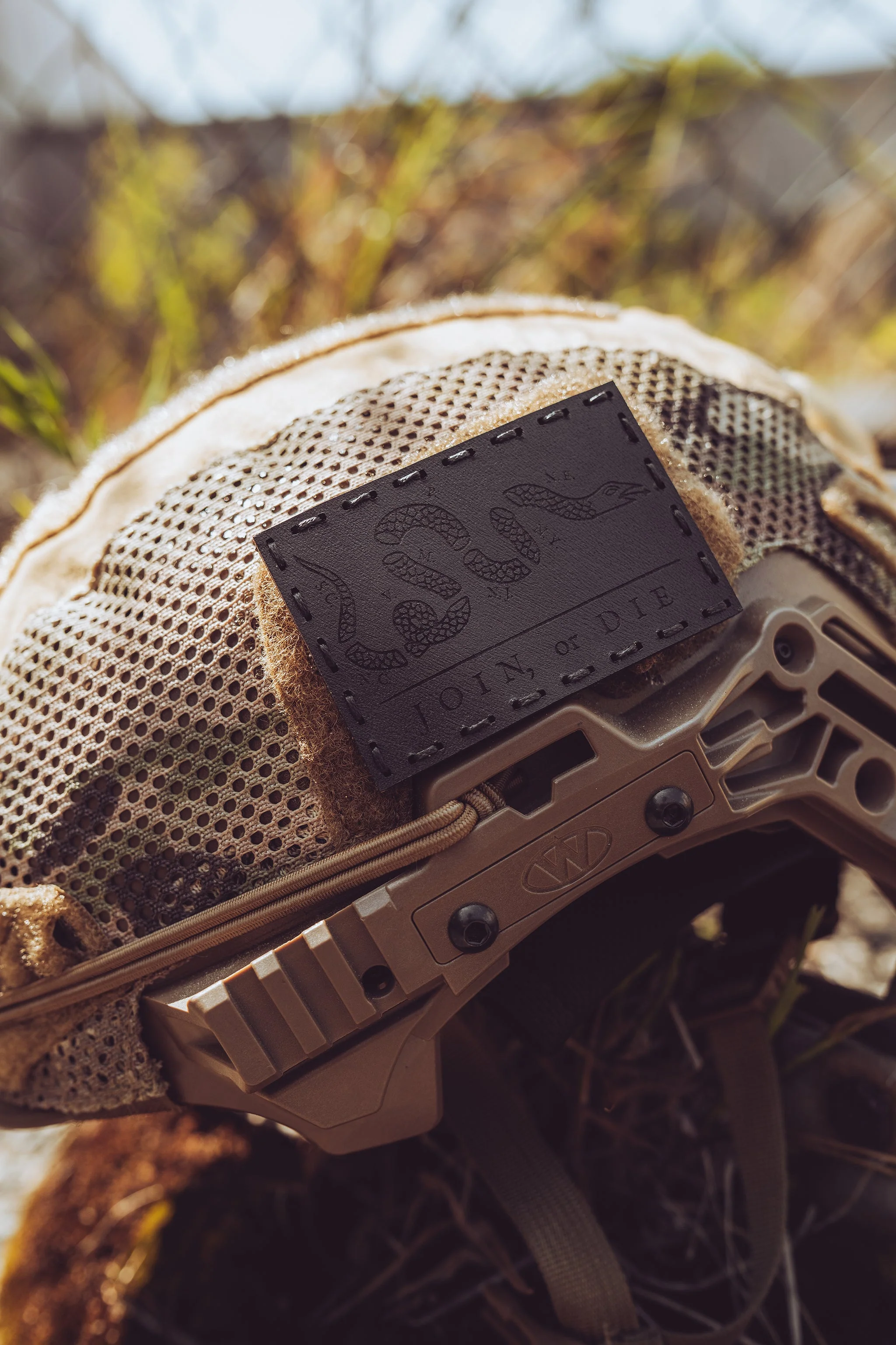 JOIN OR DIE LEATHER PATCH - Image 6