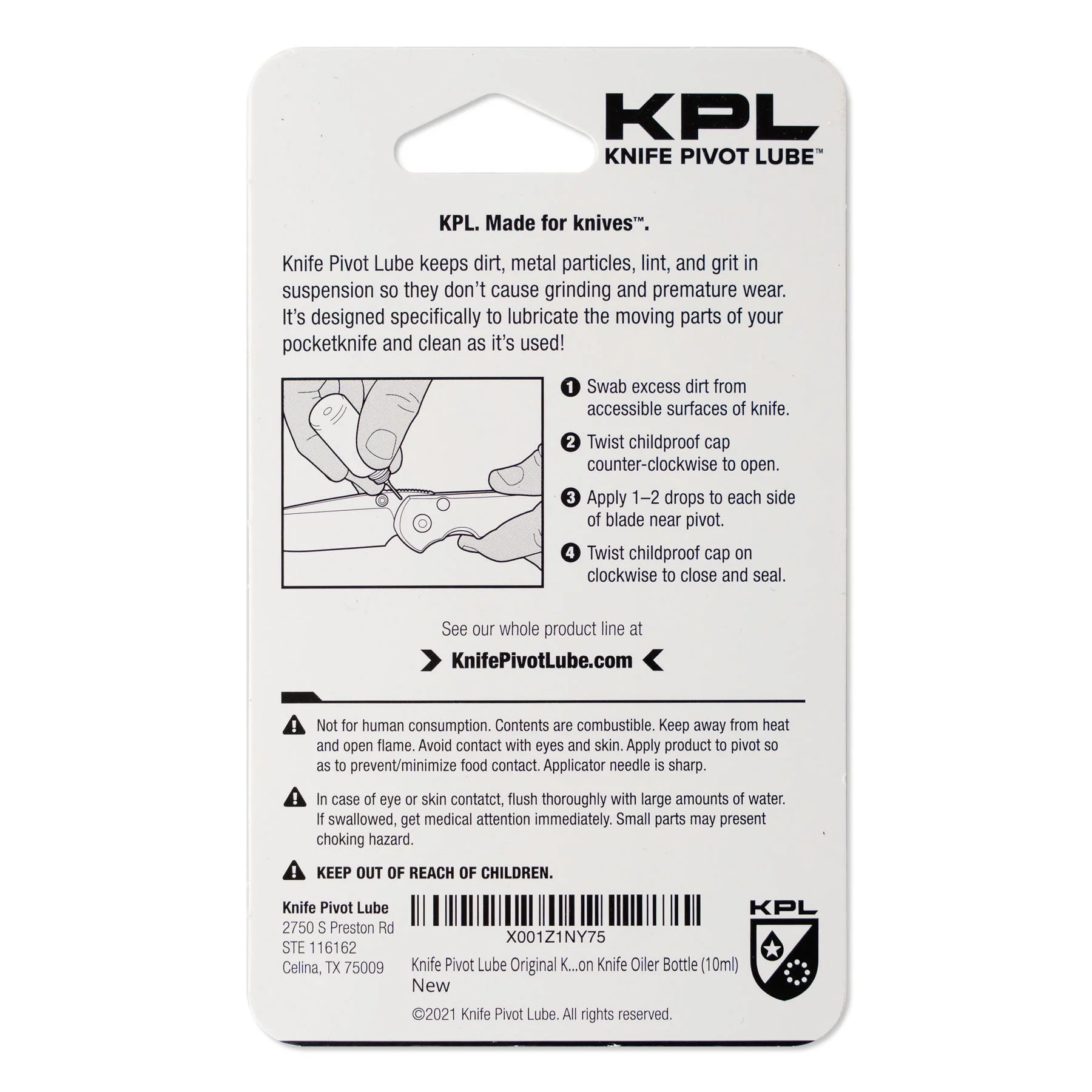 KPL™ Original Knife Oil - Image 3