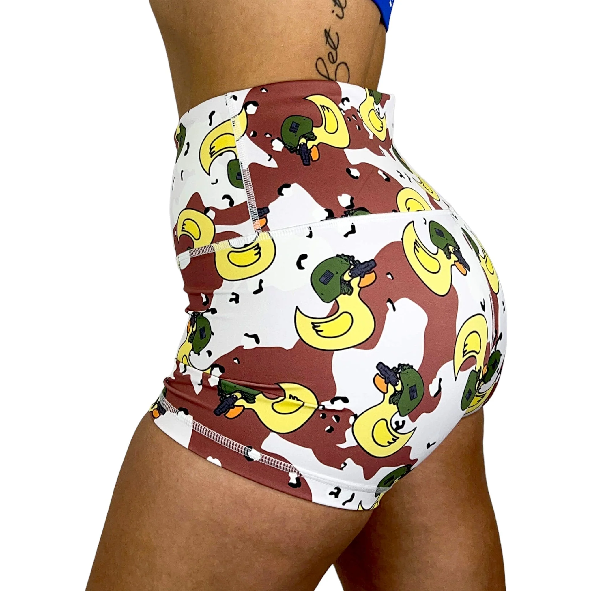 Ladies Seamless Front Performance Training Shorts V3 - Image 39