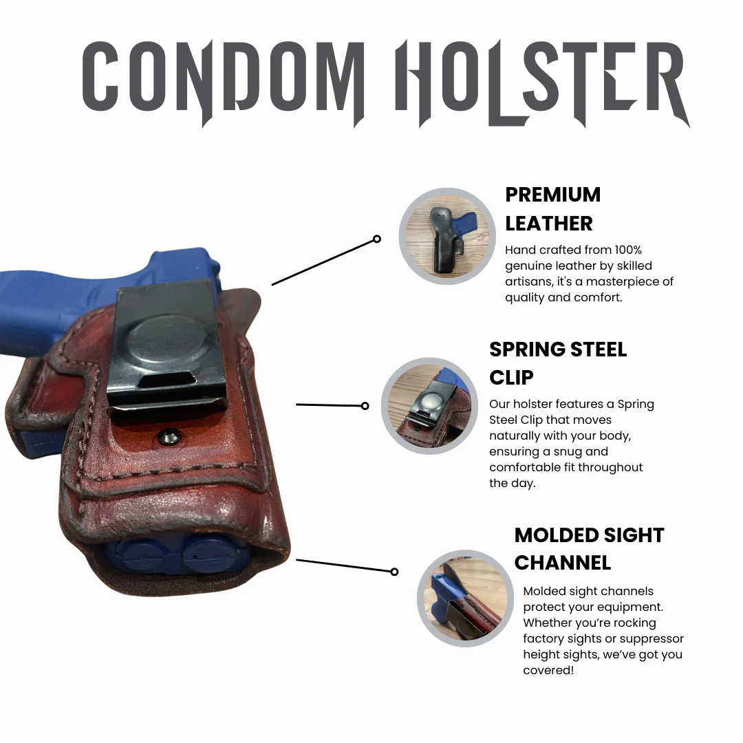 LEATHER CONDOM HOLSTER - Image 2