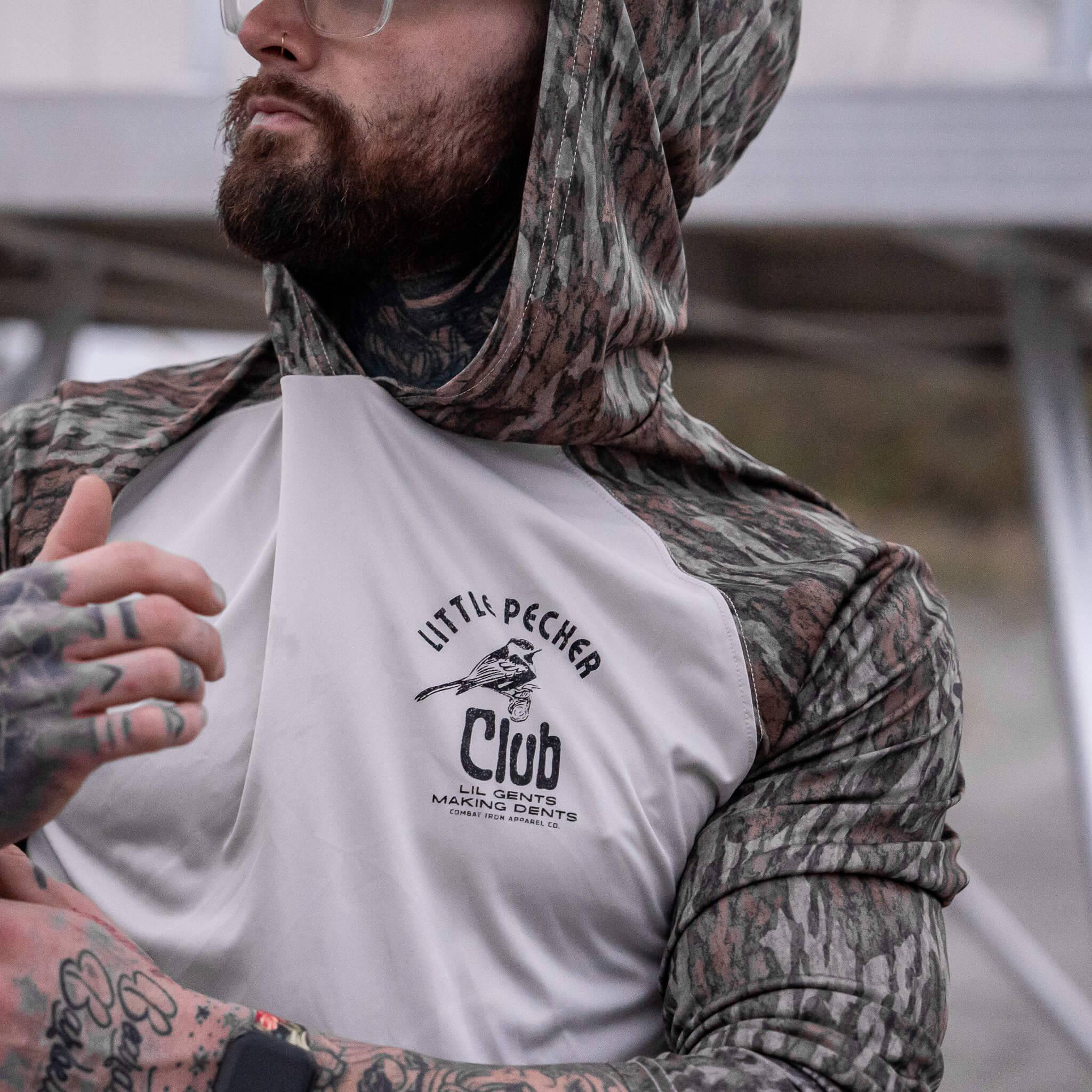 LITTLE PECKER CLUB OUTDOORS LONG SLEEVE + HOOD - Image 4