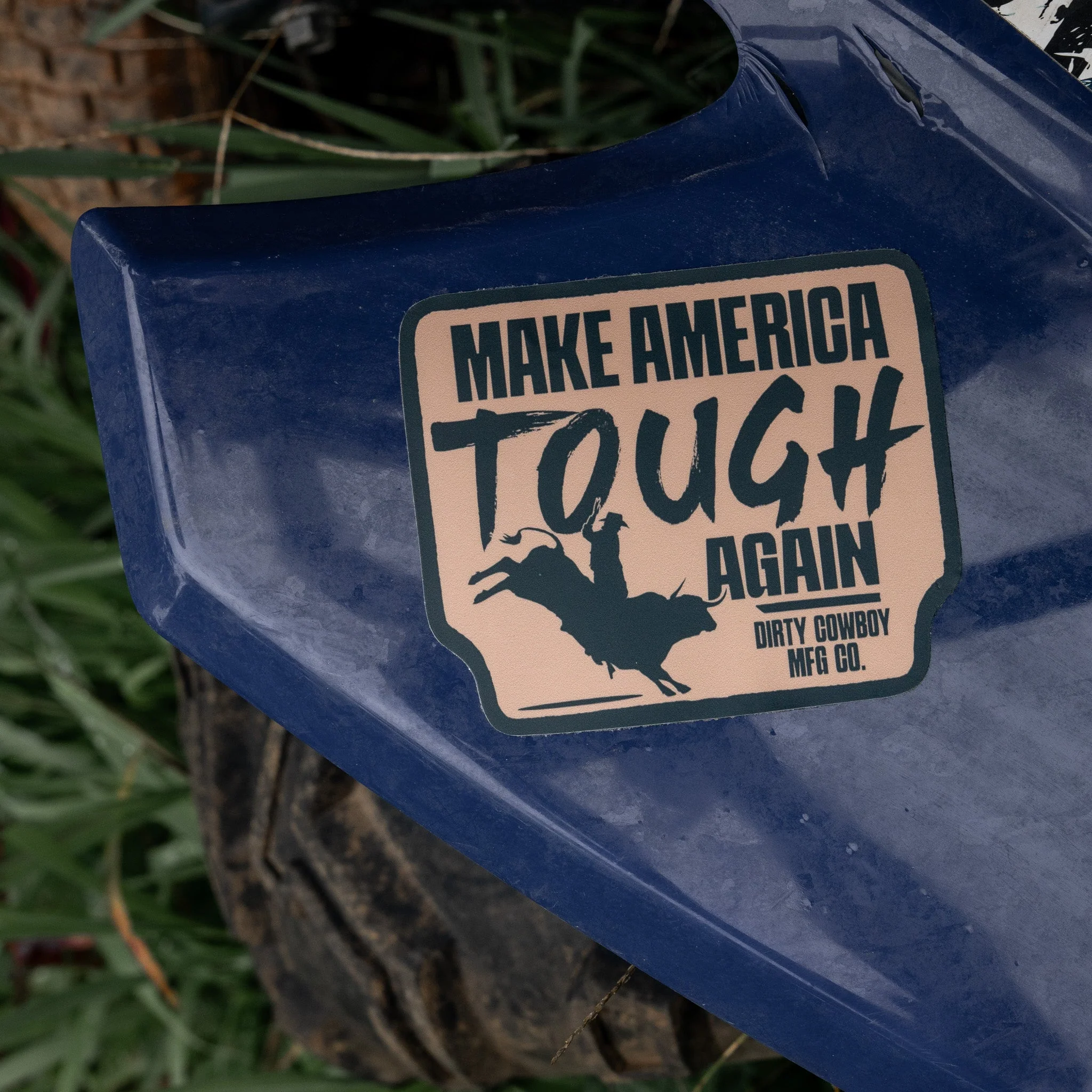 Make American Tough Again Decal Sticker - Image 4