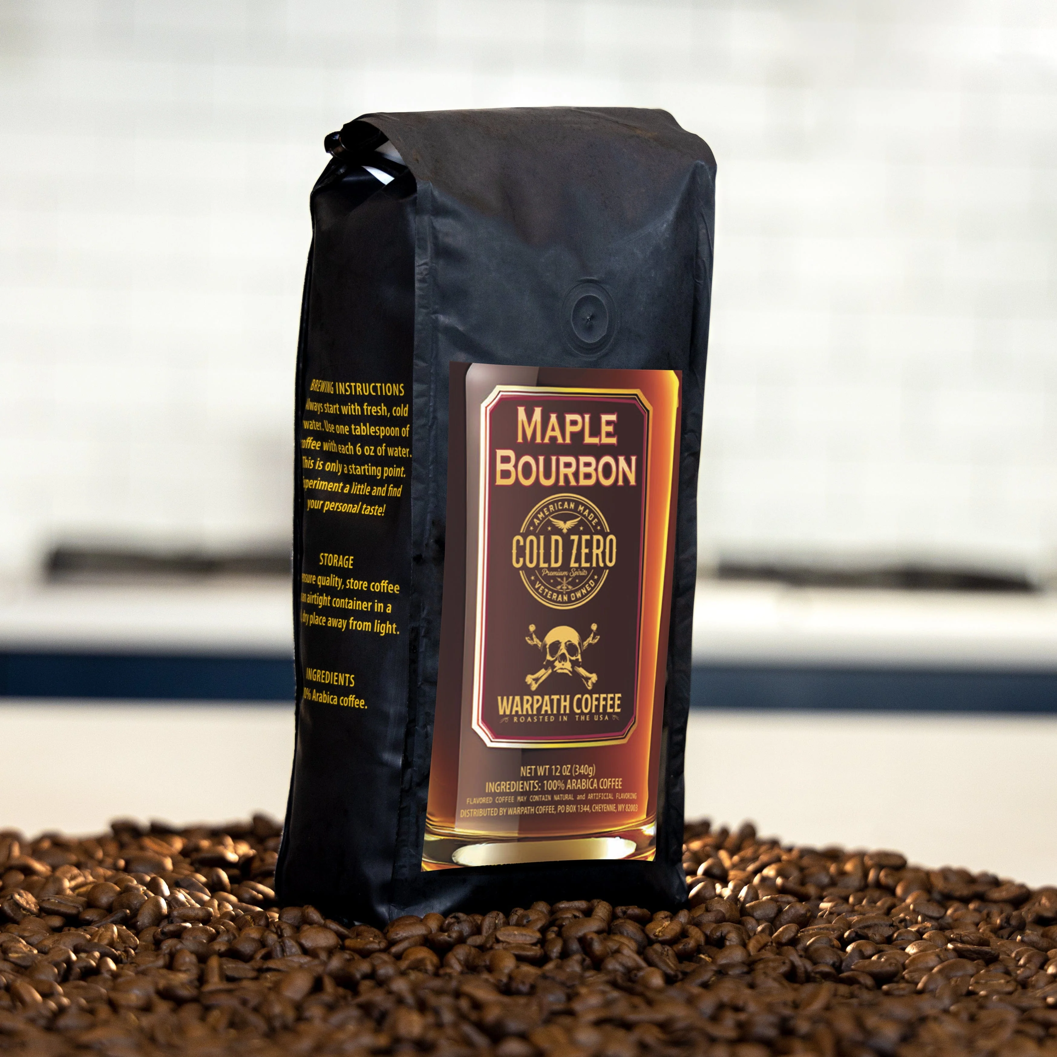 Maple Bourbon | Warpath Coffee + Cold Zero Spirits Collaboration - Image 3