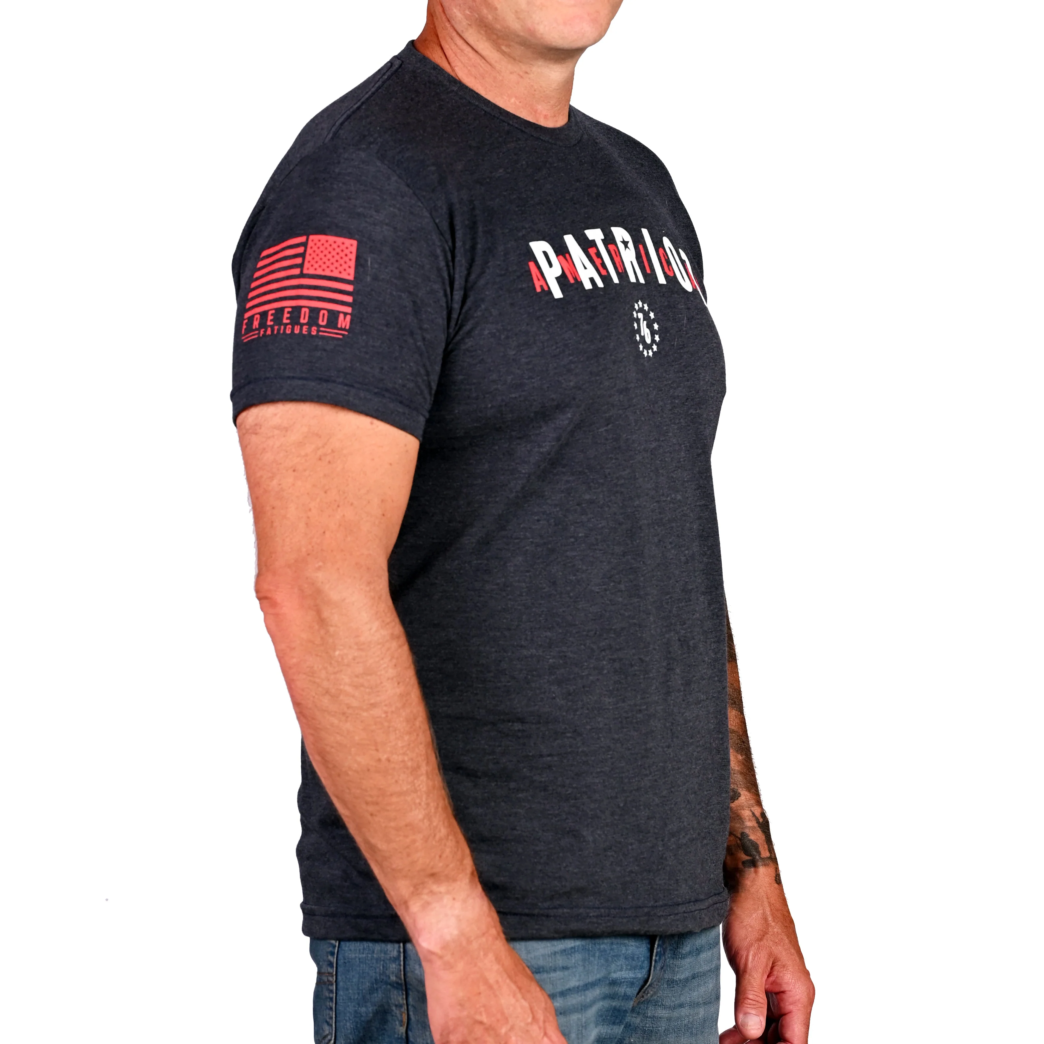 Men's American Patriot T-Shirt - Image 6