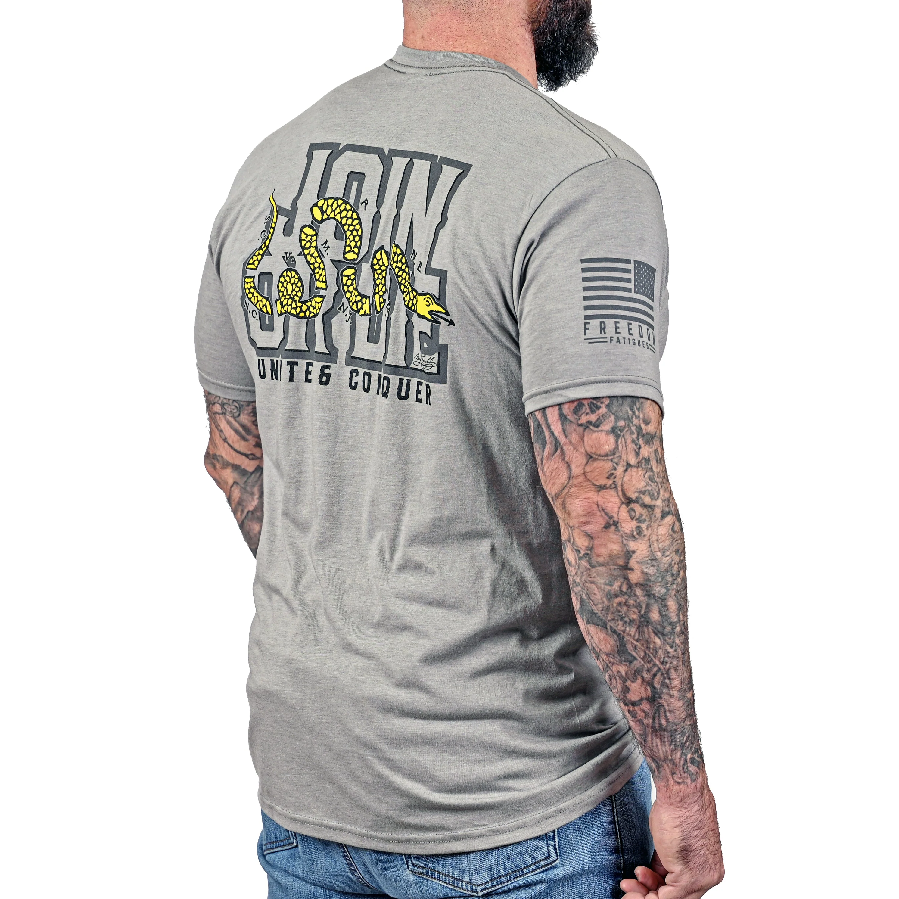 Men's Join or Die Patriotic T-Shirt - Image 2