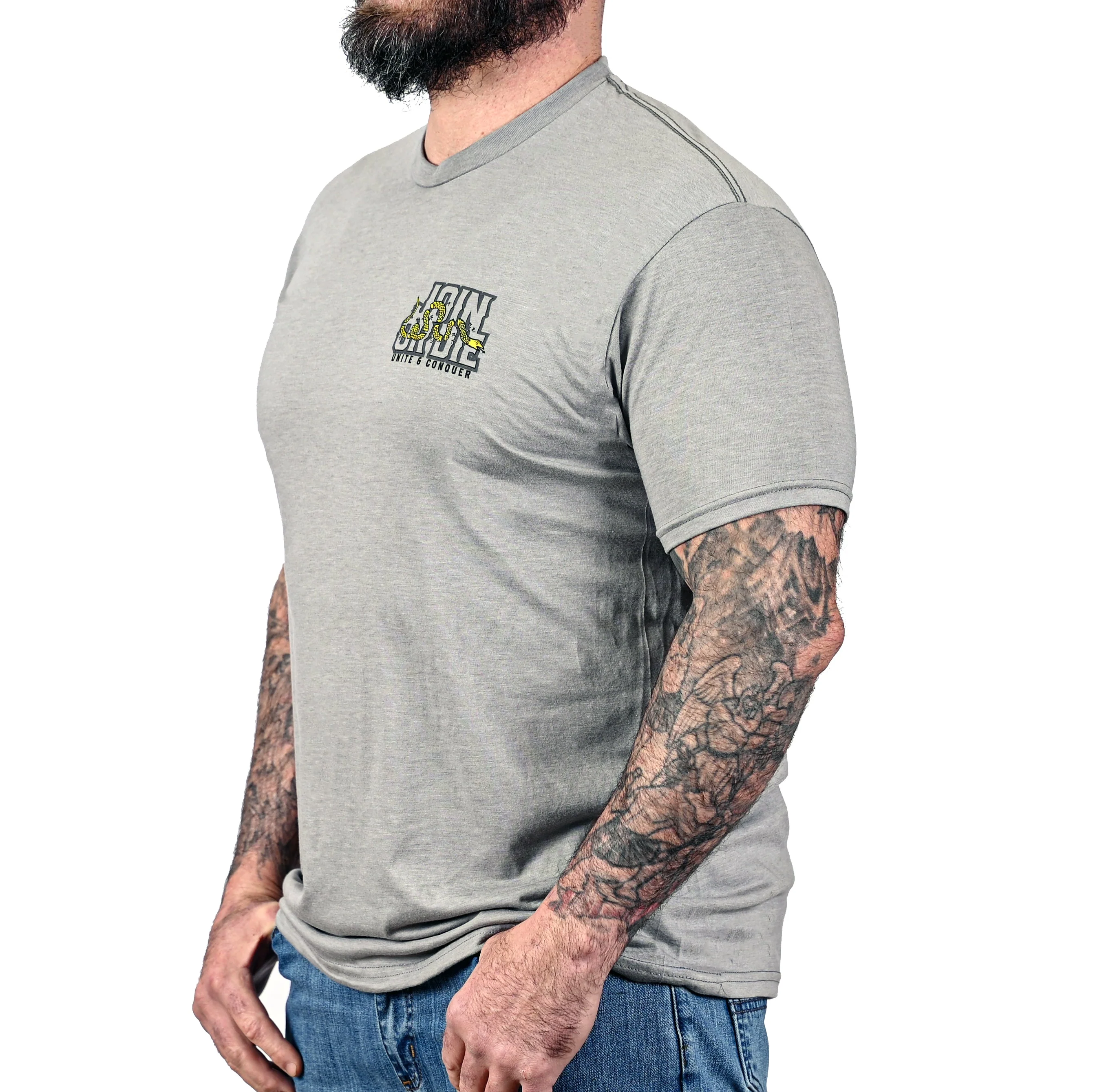 Men's Join or Die Patriotic T-Shirt - Image 4