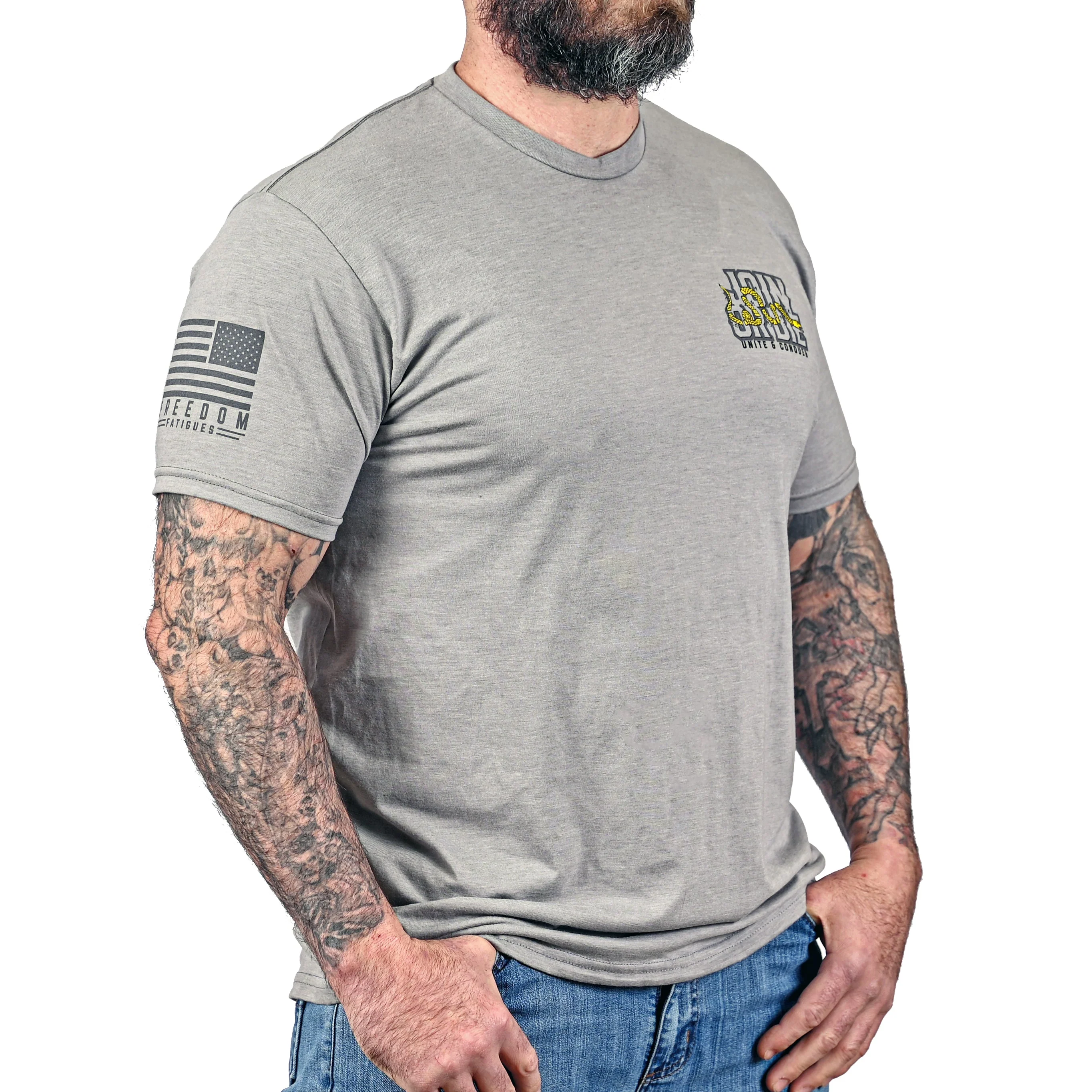Men's Join or Die Patriotic T-Shirt - Image 5