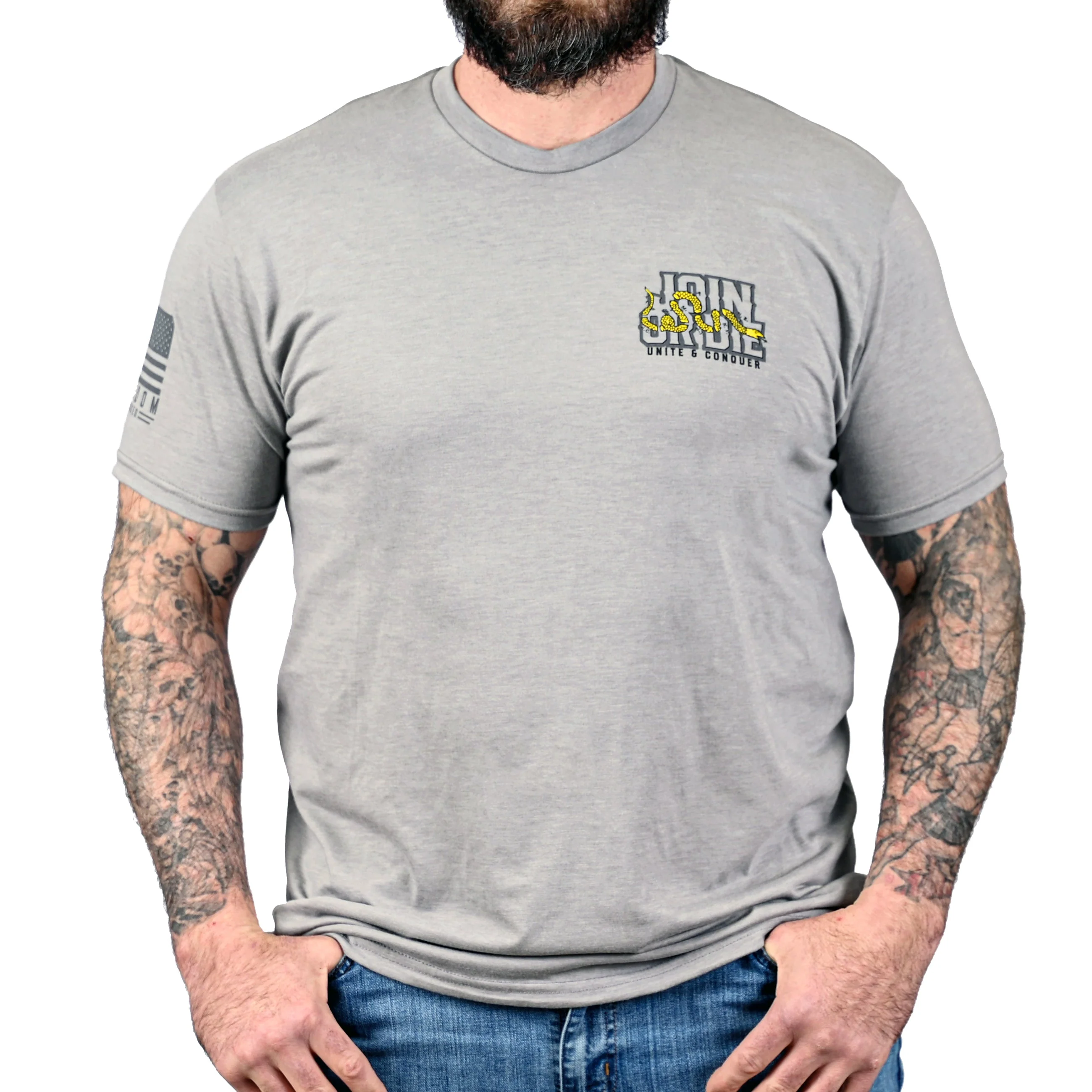Men's Join or Die Patriotic T-Shirt - Image 6
