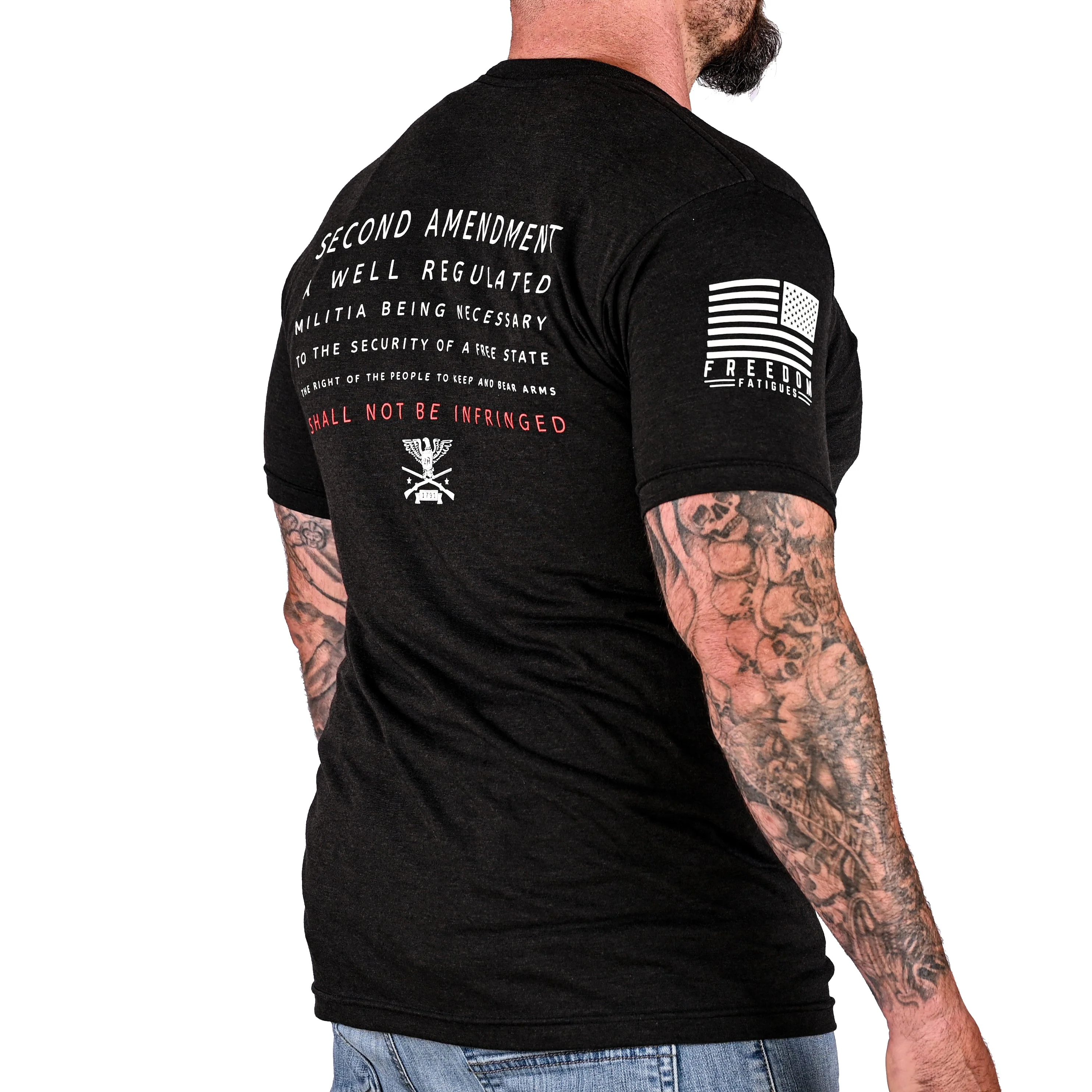Men's Shall Not Be Infringed 2A T-Shirt - Image 7