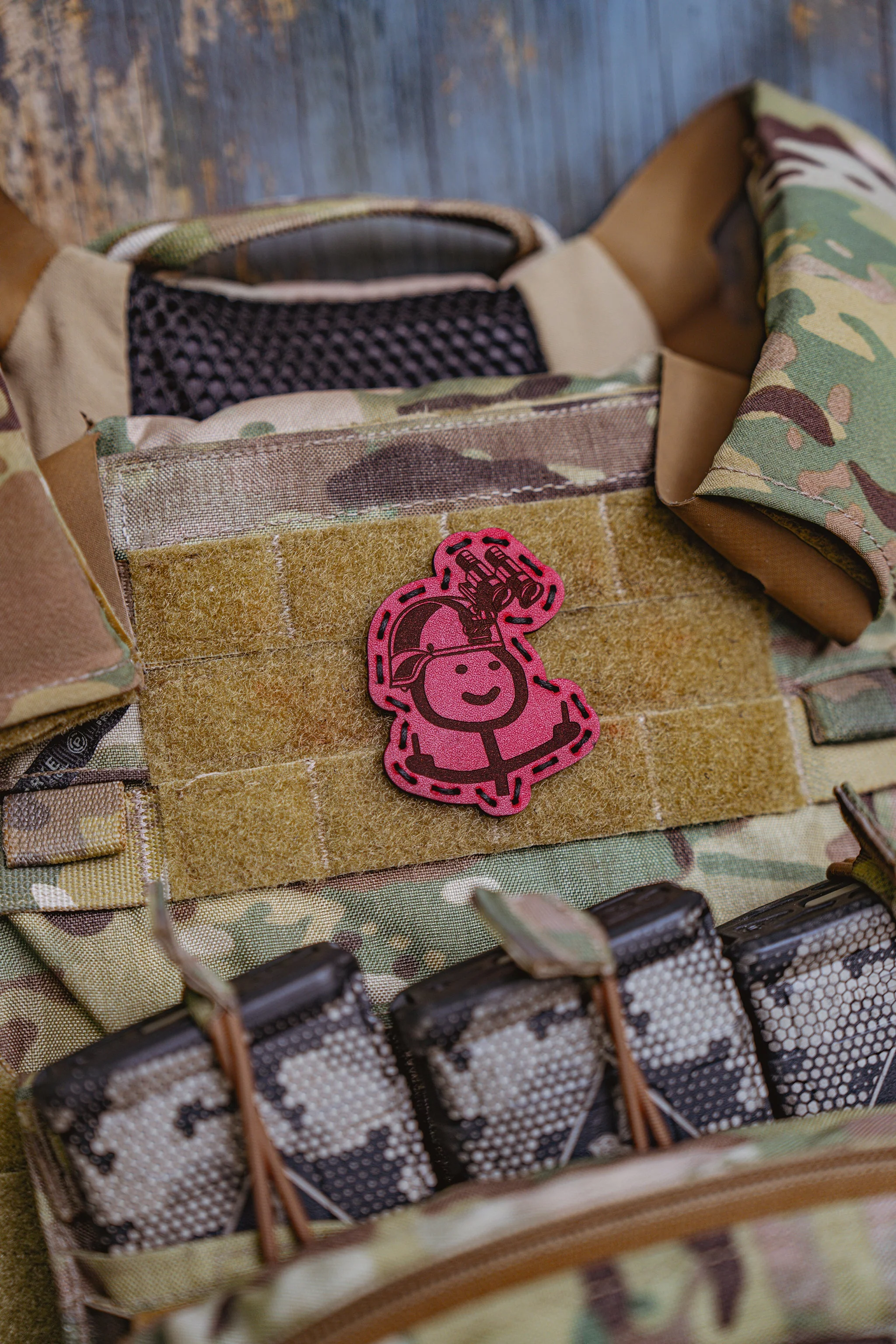 MR. NAUGHTY NODS LEATHER PATCH - Image 3
