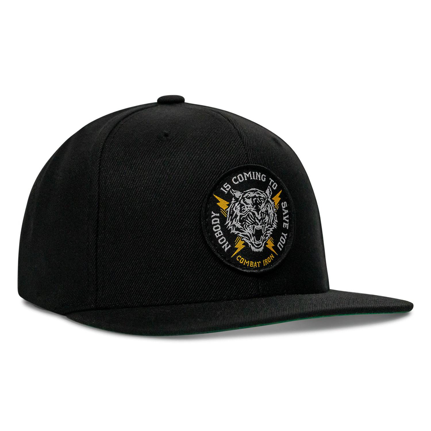 Nobody Is Coming To Save You FlatBill SnapBack Hat - Image 4