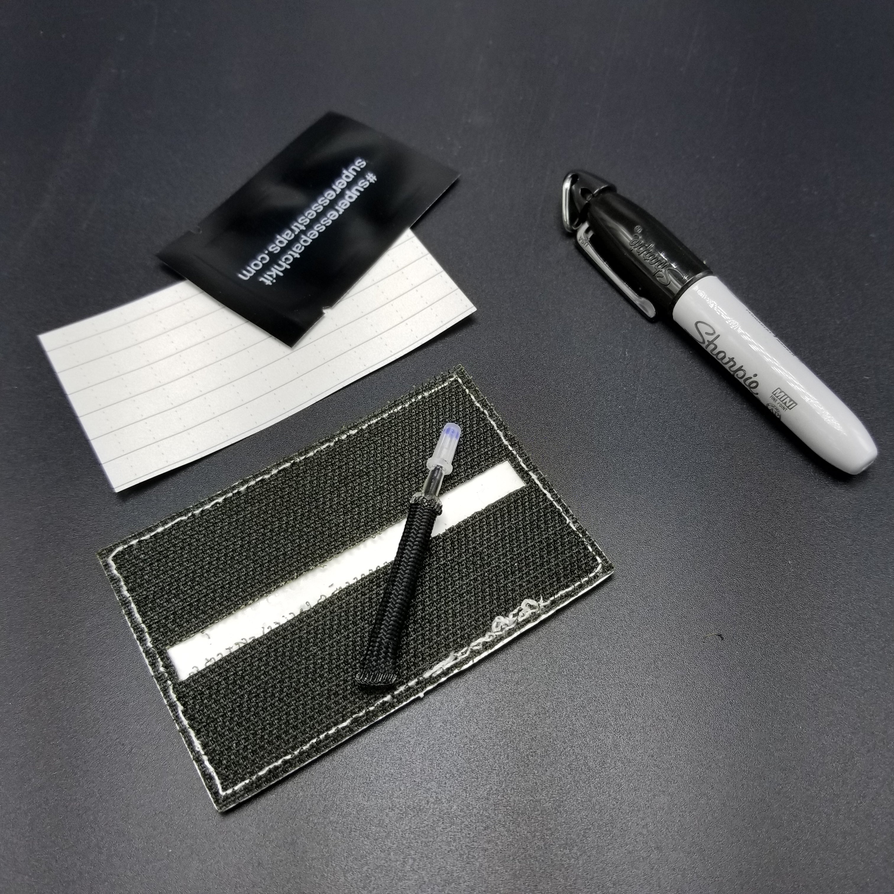 Note Patch Kit: Writable PVC surface for field notetaking with illuminated memo graph. - Image 12