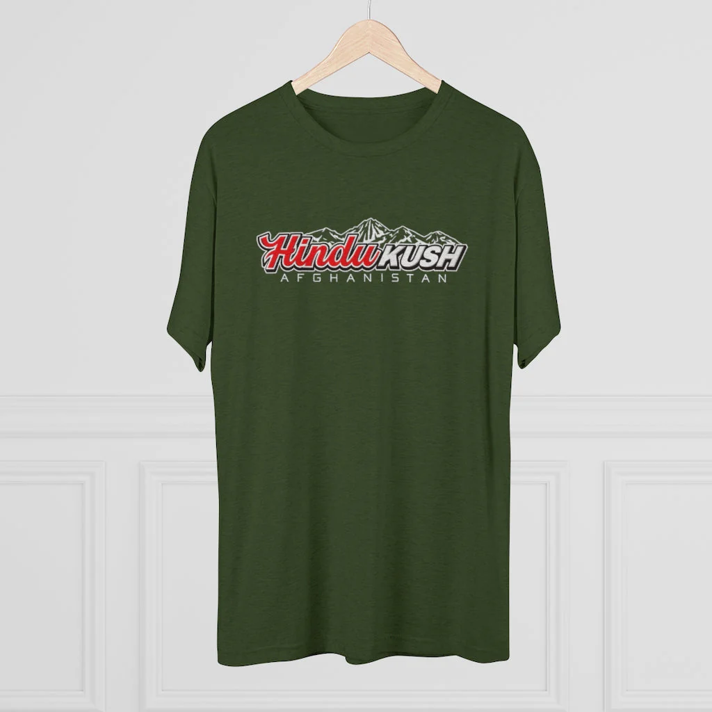 OD (OG) Green Hindu Kush Men's Tri-Blend Tee - Image 3
