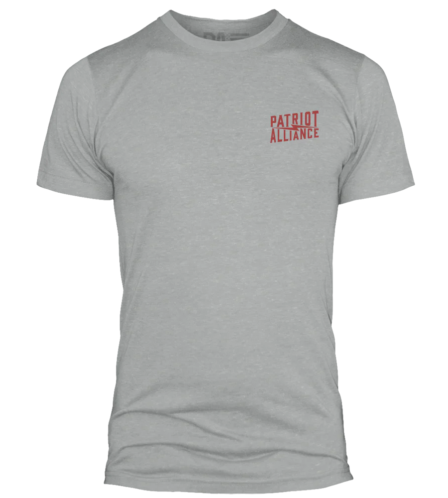 Patriot Alliance Bolt T-Shirt - Grey - Image 3