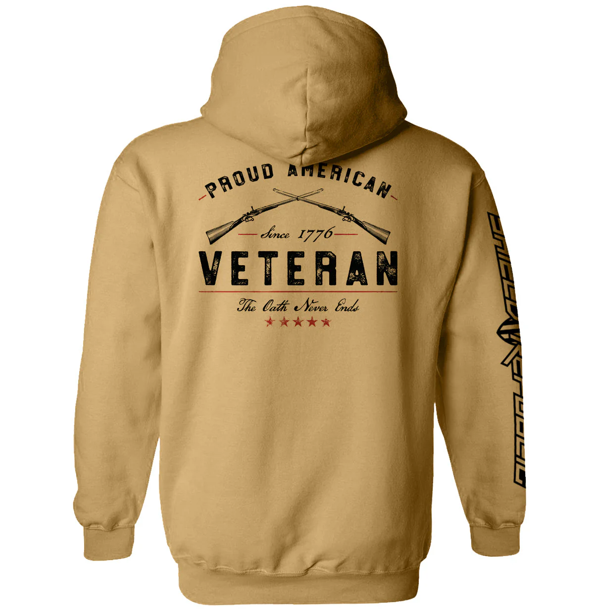 Proud American Veteran The Oath Never Ends - Image 12