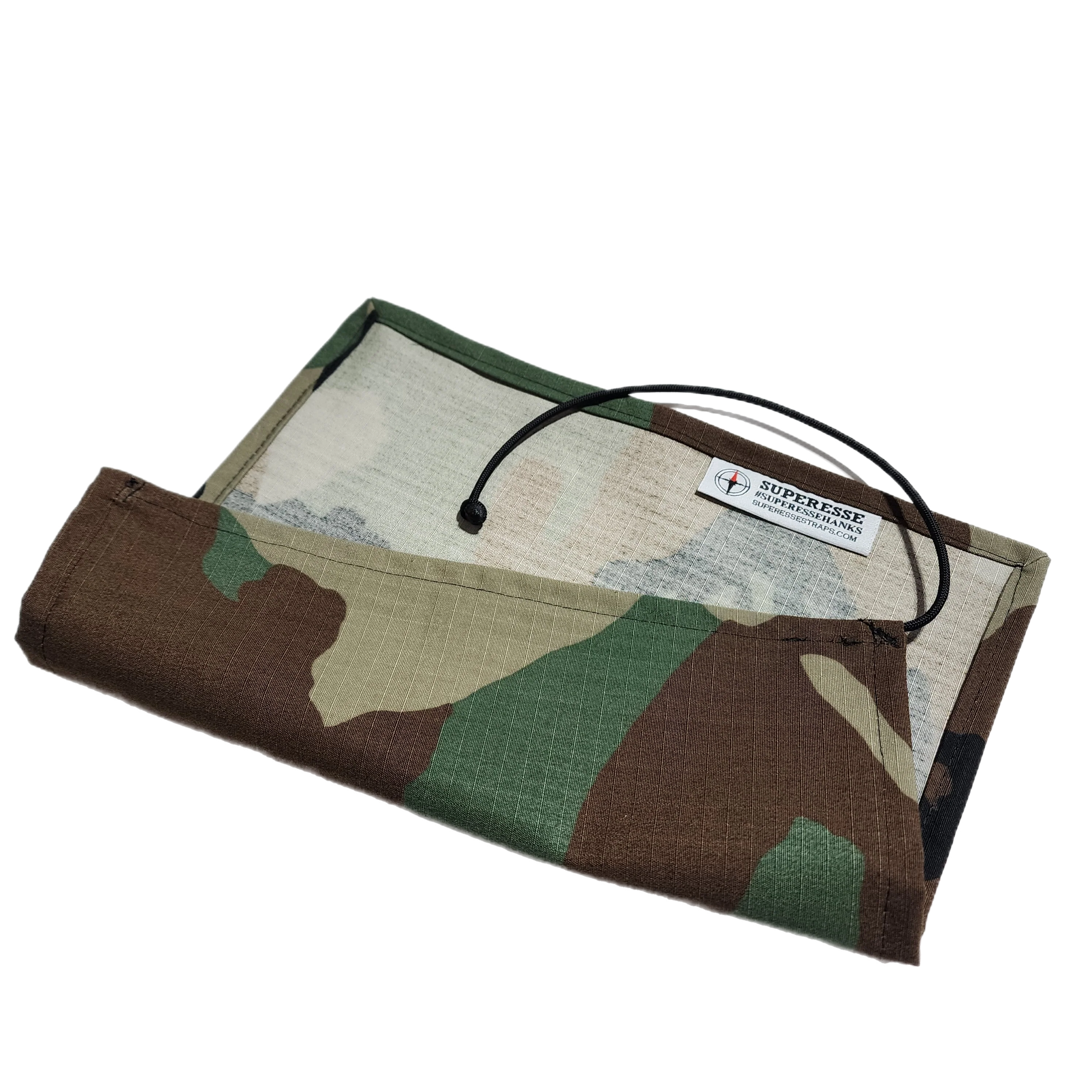 Pull Cloth - Lightweight minimalist handkerchief with paracord lanyard. - Image 9