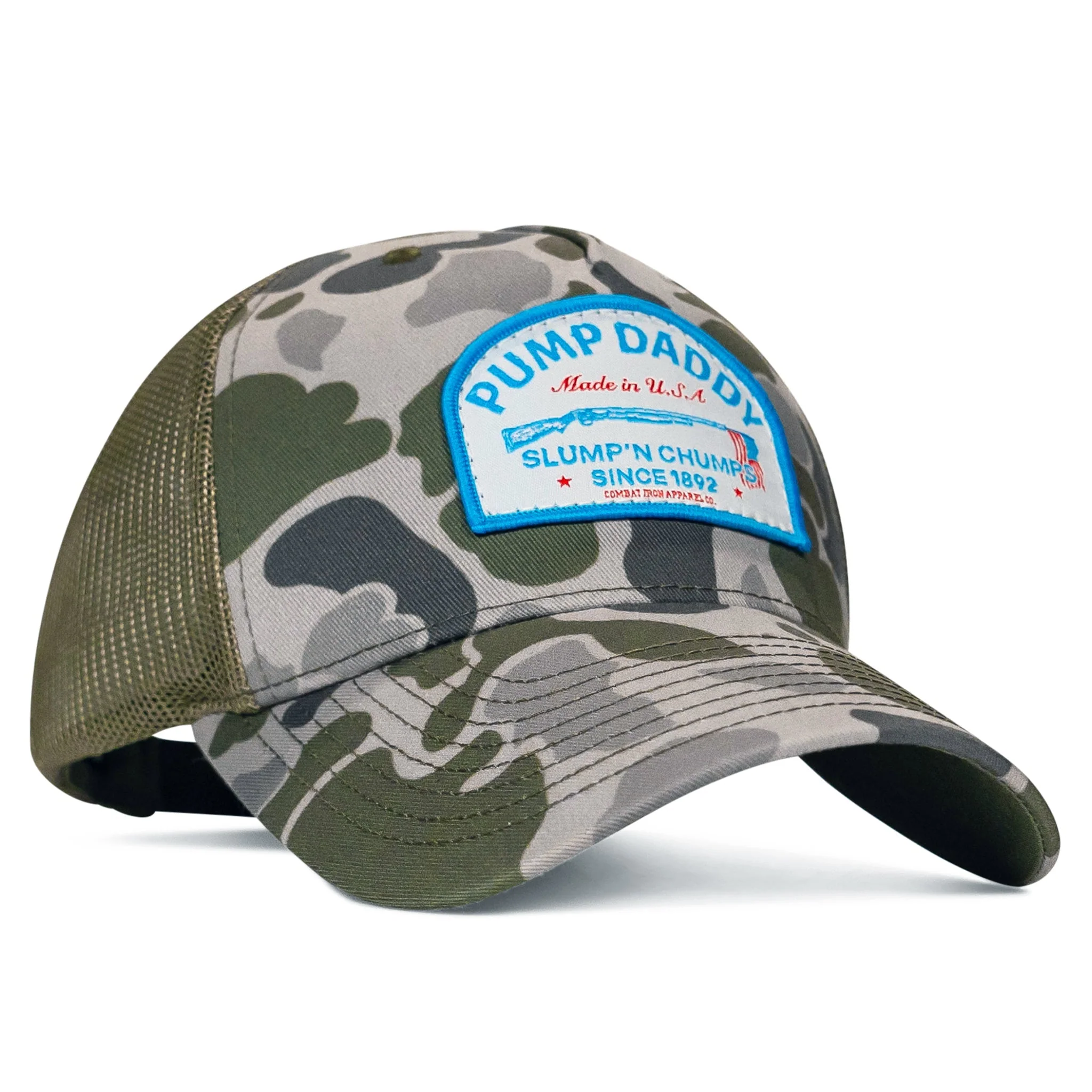 Pump Daddy Slump'n Chumps USA Patch SnapBack - Image 2