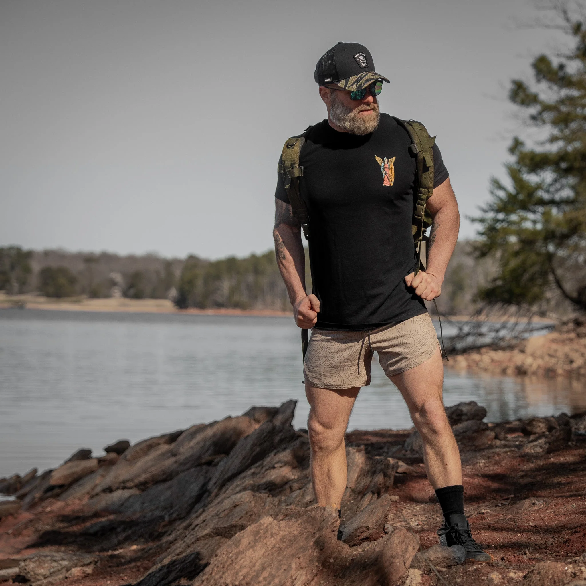 Recon Pro Men's Training Shorts | 5.5" - Image 190