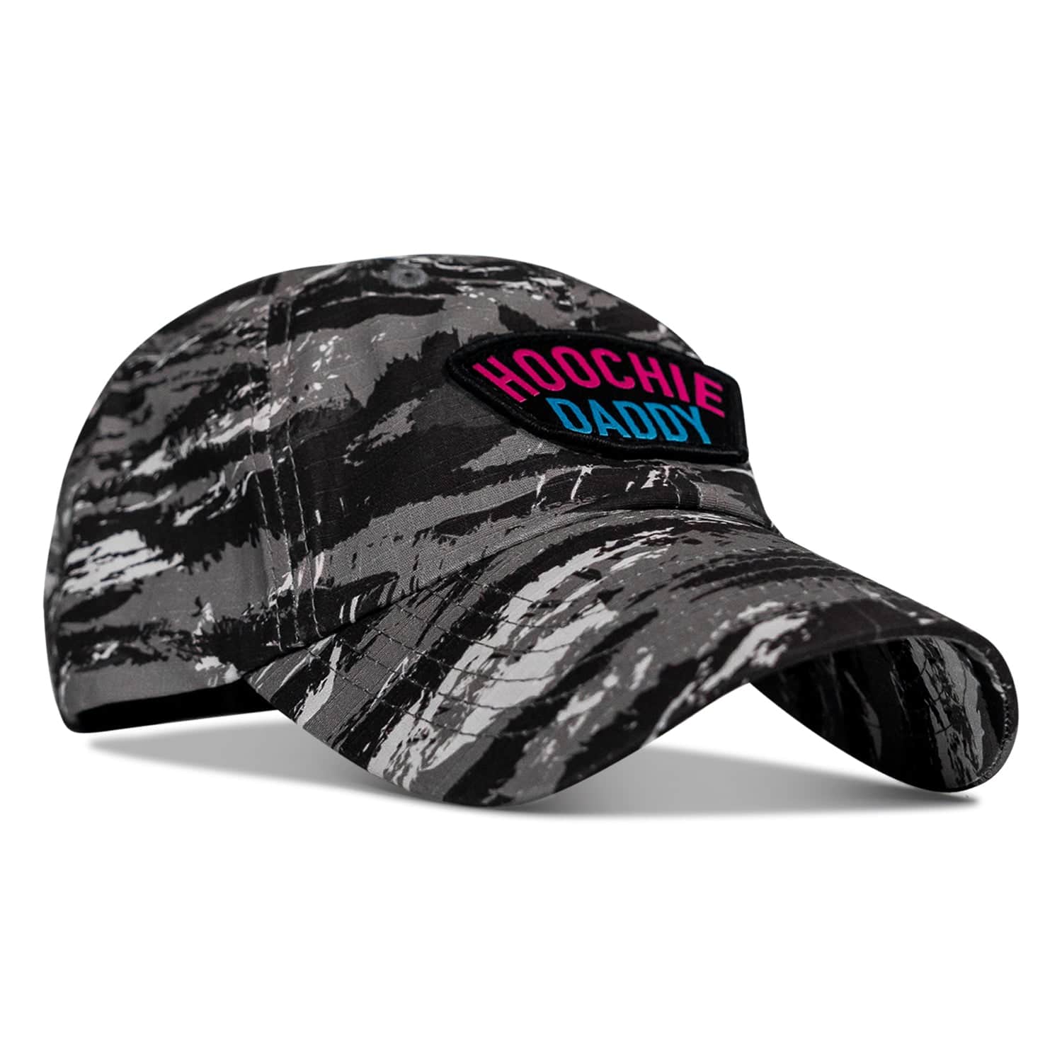 Retro Hoochie Daddy Arched Patch RipStop Low Pro Operator Hat - Image 2