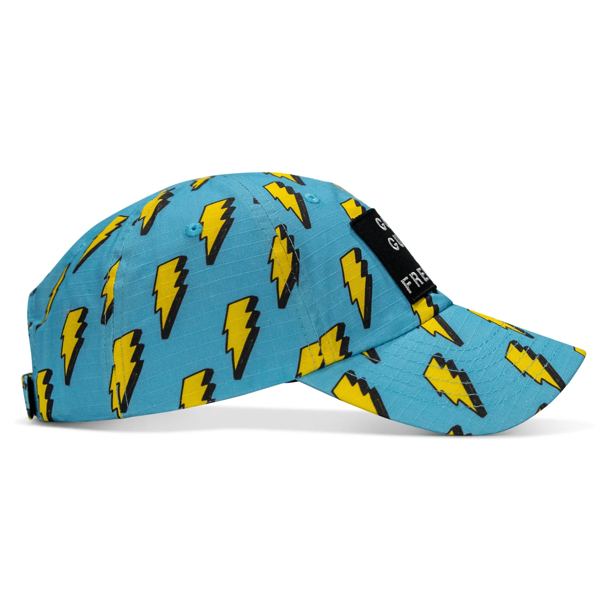Ripstop God, Guns and Freedom Lifestyle Patch Low Profile Hat - Image 11