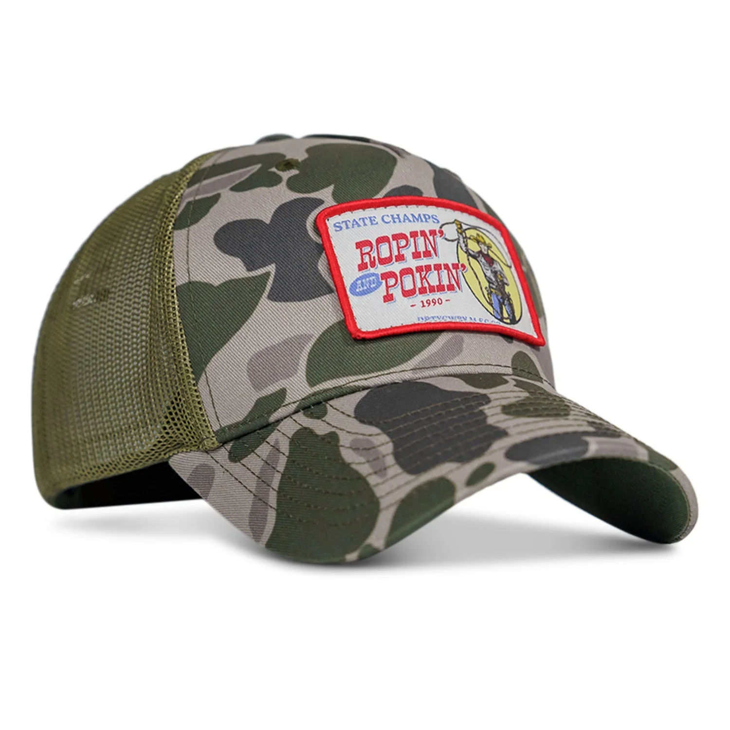Ropin' and Pokin' Dirty Cowboys Patch SnapBack Hat - Image 31