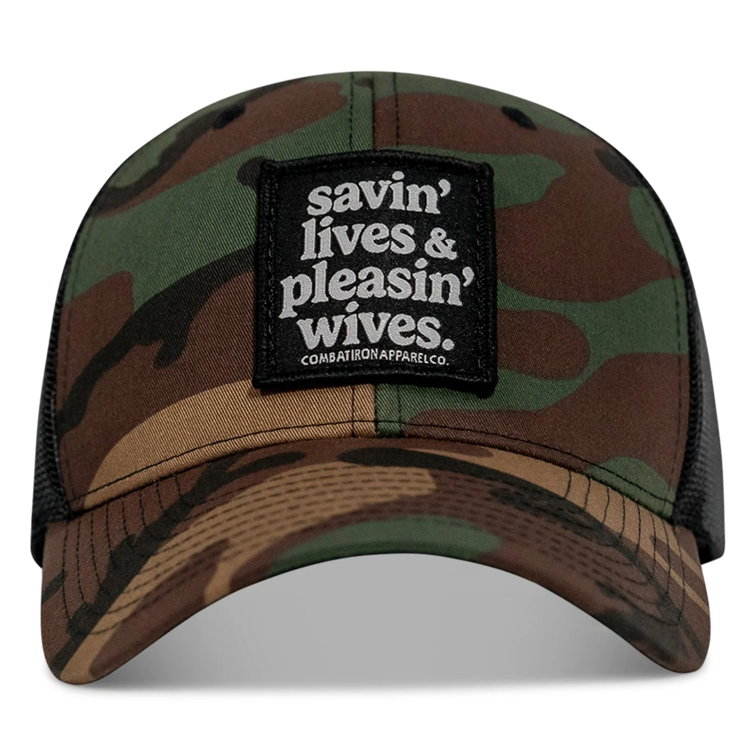 SAVIN' LIVES & PLEASIN' WIVES Patch SnapBack Hat - Image 18