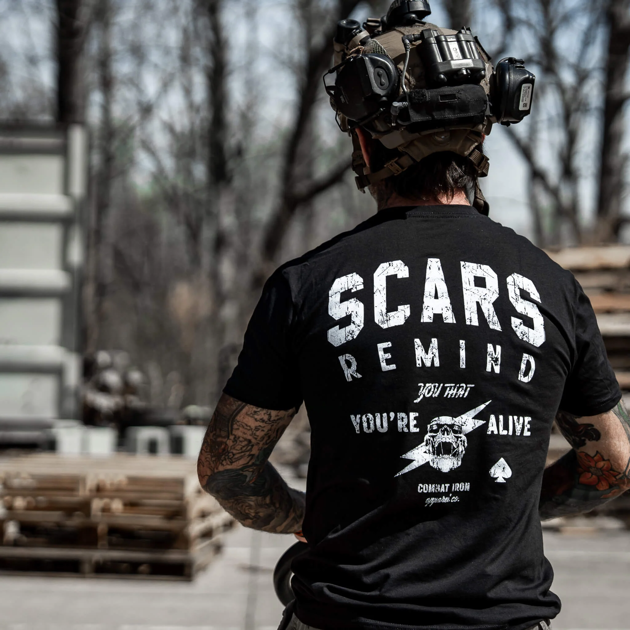 Scars Remind You That You're Alive Men's T-Shirt - Image 3