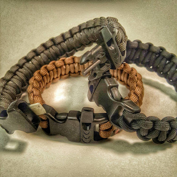 Scout Slimline: Minimalist's Paracord Bracelet for Survival Essentials - Fire, Cut, Shelter, Signal - Image 8