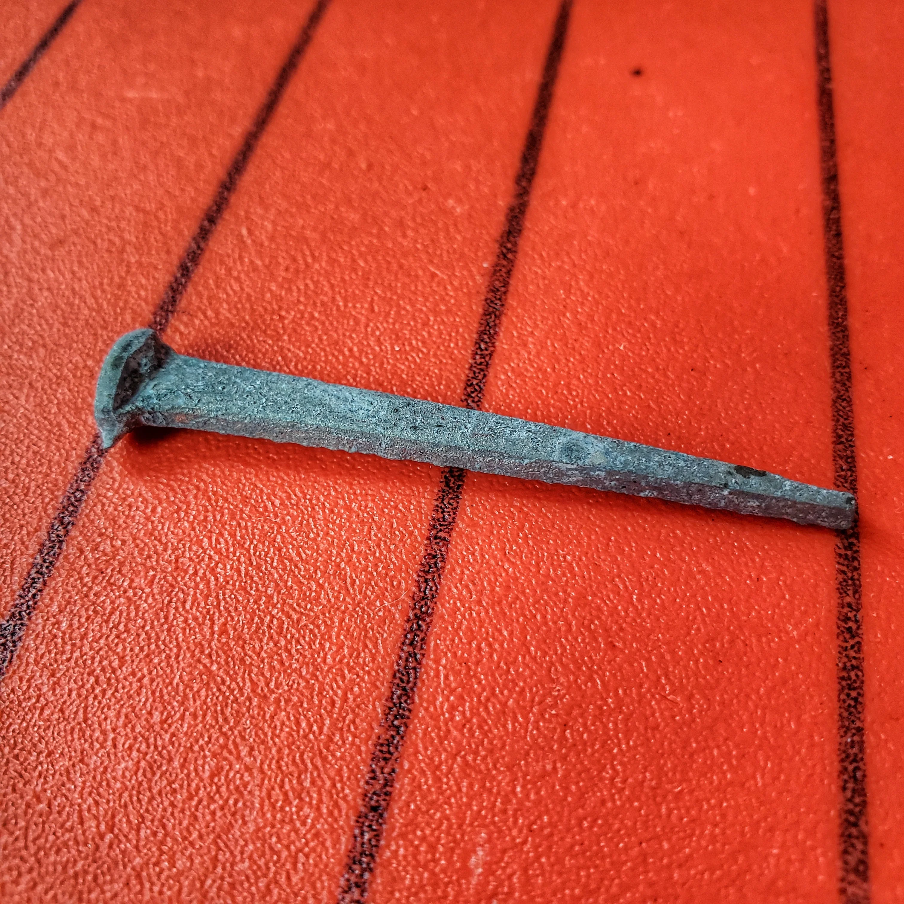 Shelter Nail - Titanium & Steel Wrought Hammering Spike for Trail and Utility Tasks - Image 12