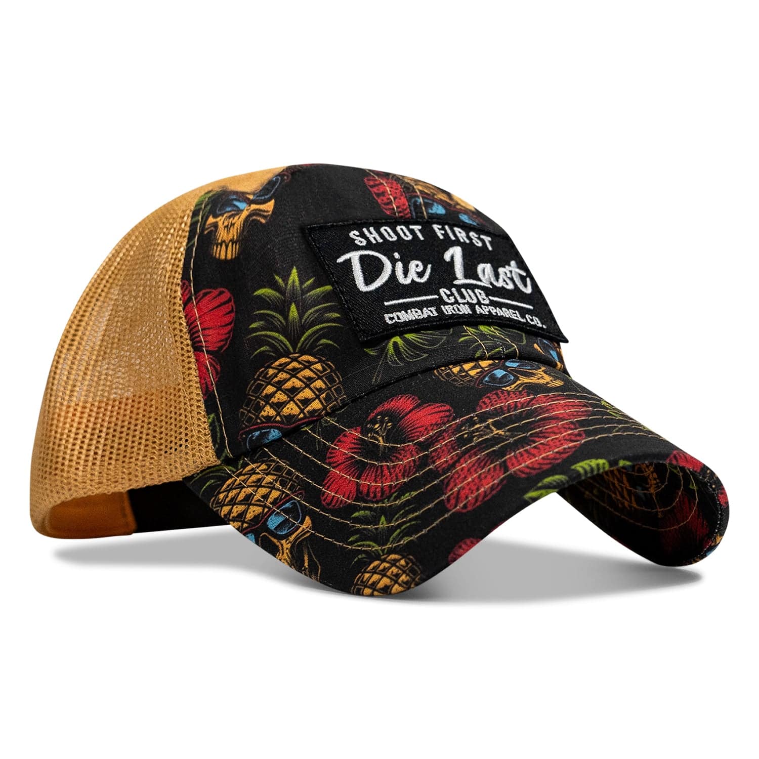 Shoot First. Die Last. Club Patch Ripstop Snapback - Image 11