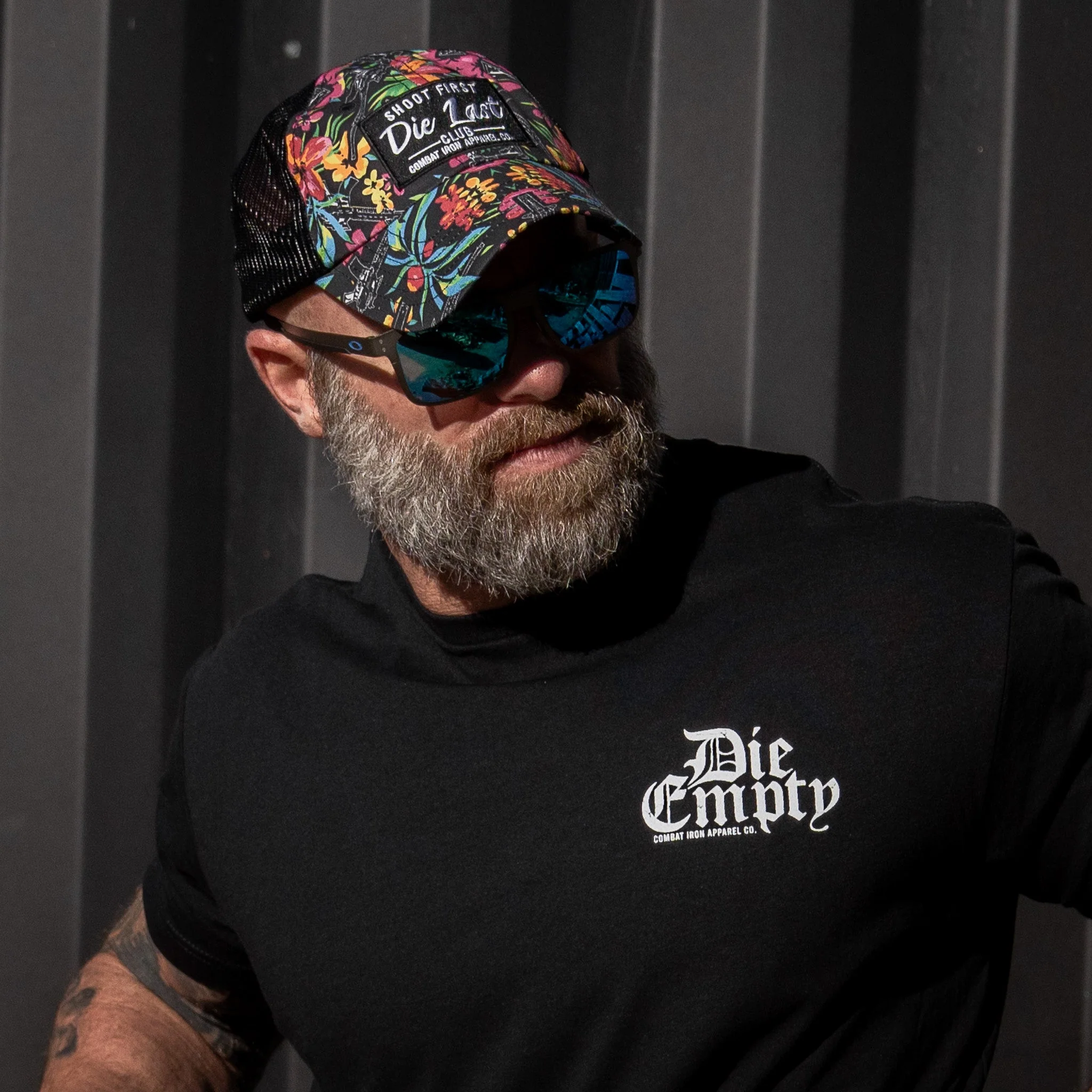 Shoot First. Die Last. Club Patch Ripstop Snapback - Image 14