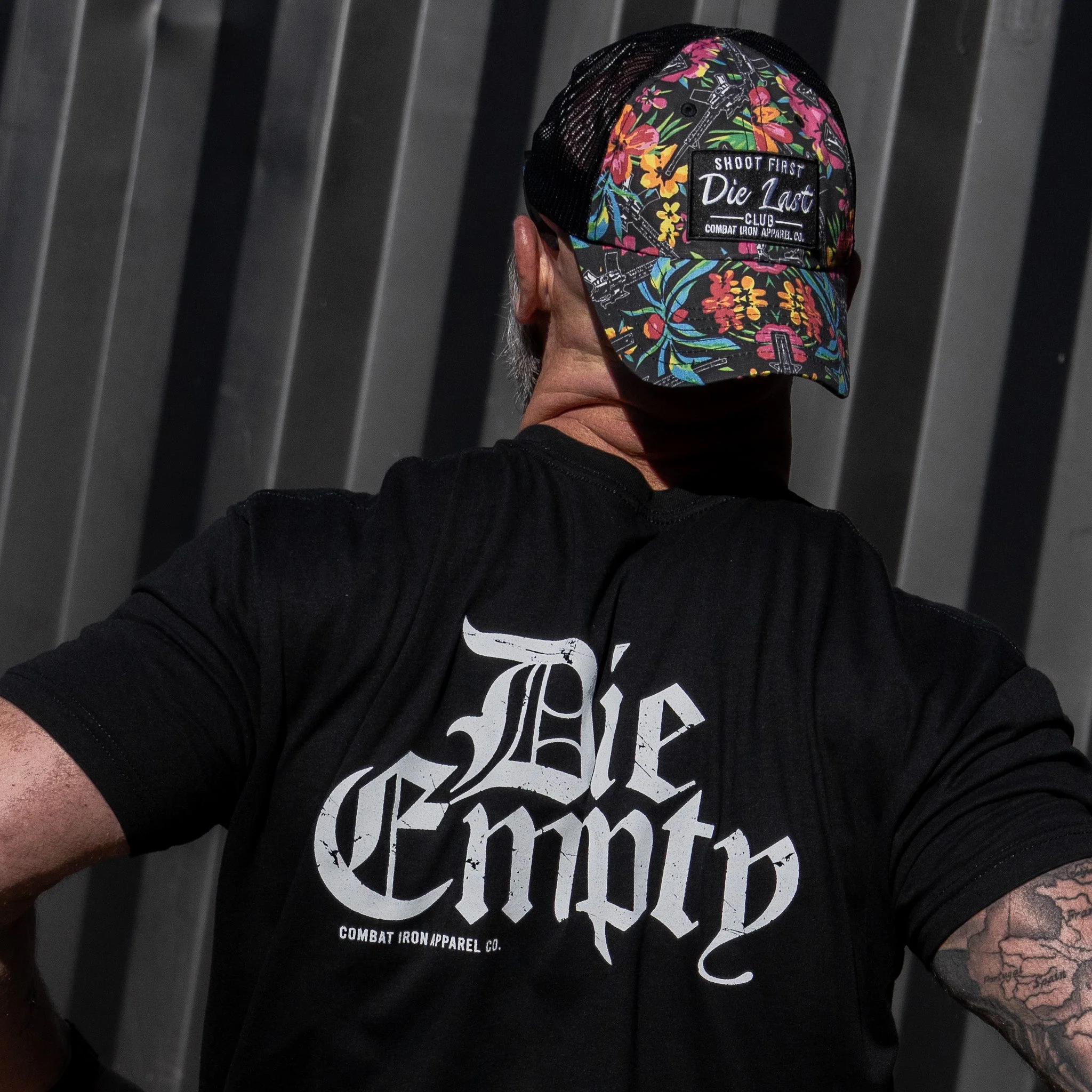 Shoot First. Die Last. Club Patch Ripstop Snapback - Image 16