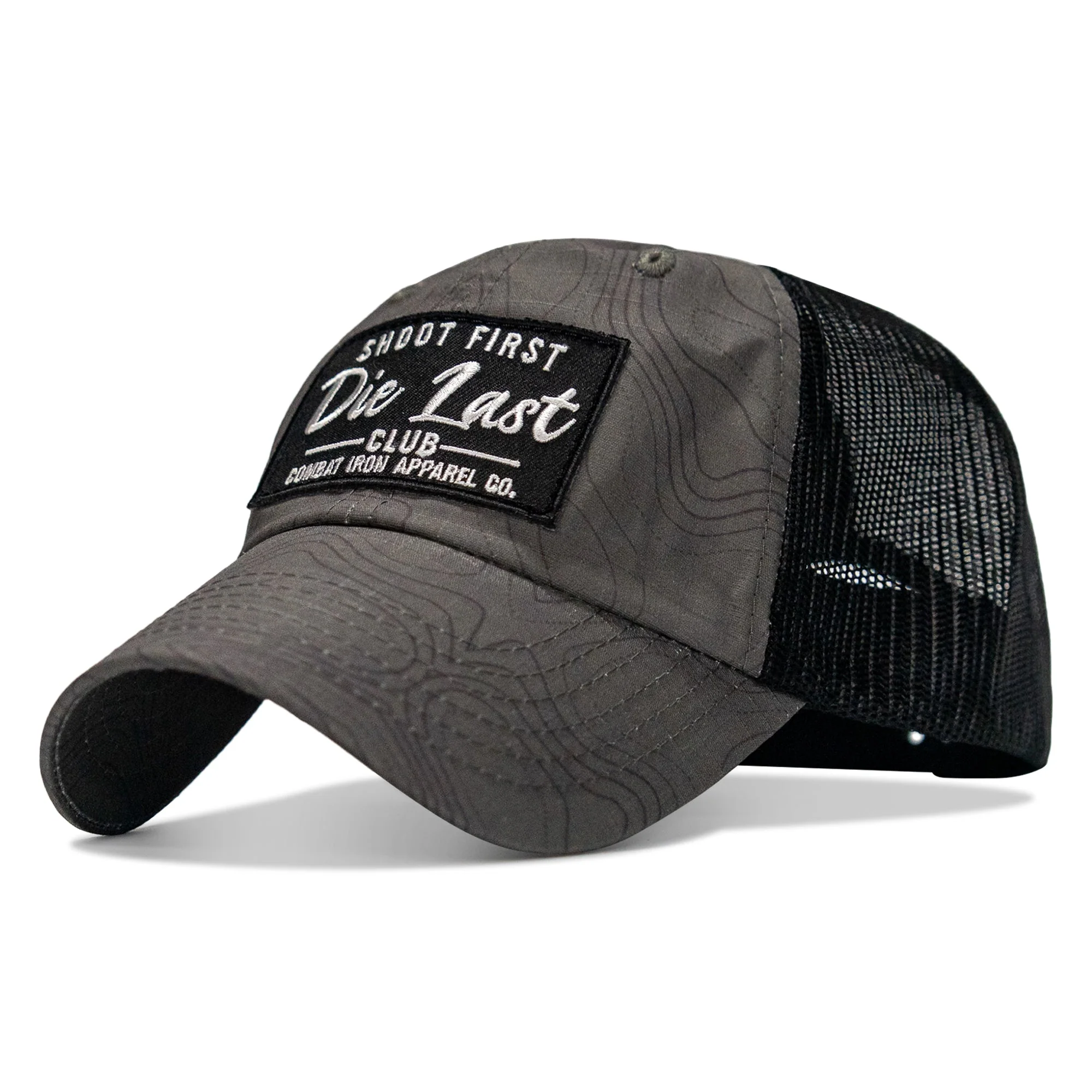 Shoot First. Die Last. Club Patch Ripstop Snapback - Image 19