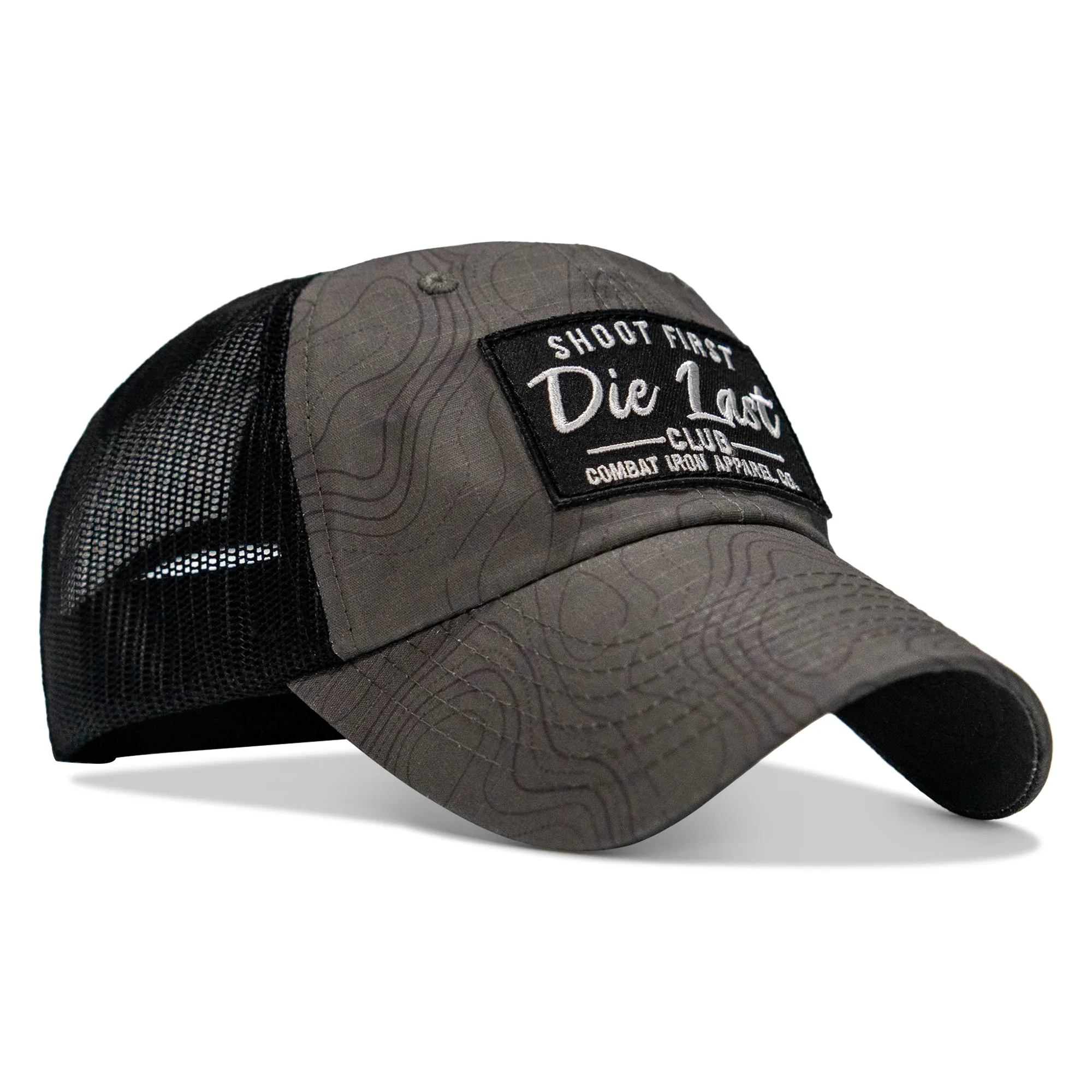 Shoot First. Die Last. Club Patch Ripstop Snapback - Image 20
