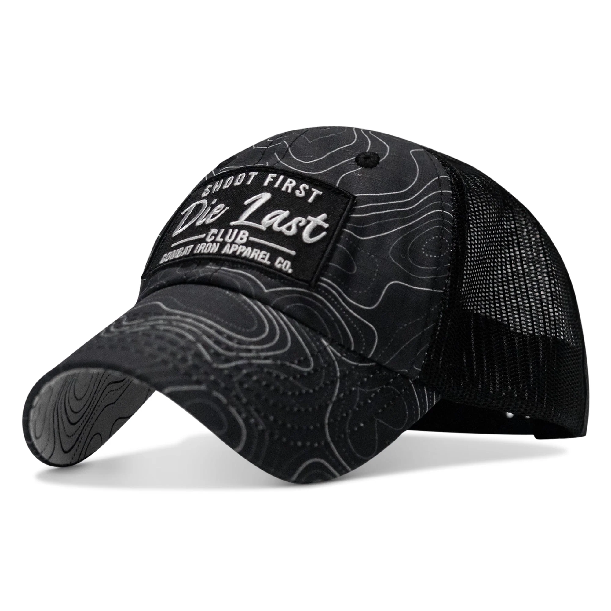 Shoot First. Die Last. Club Patch Ripstop Snapback - Image 25