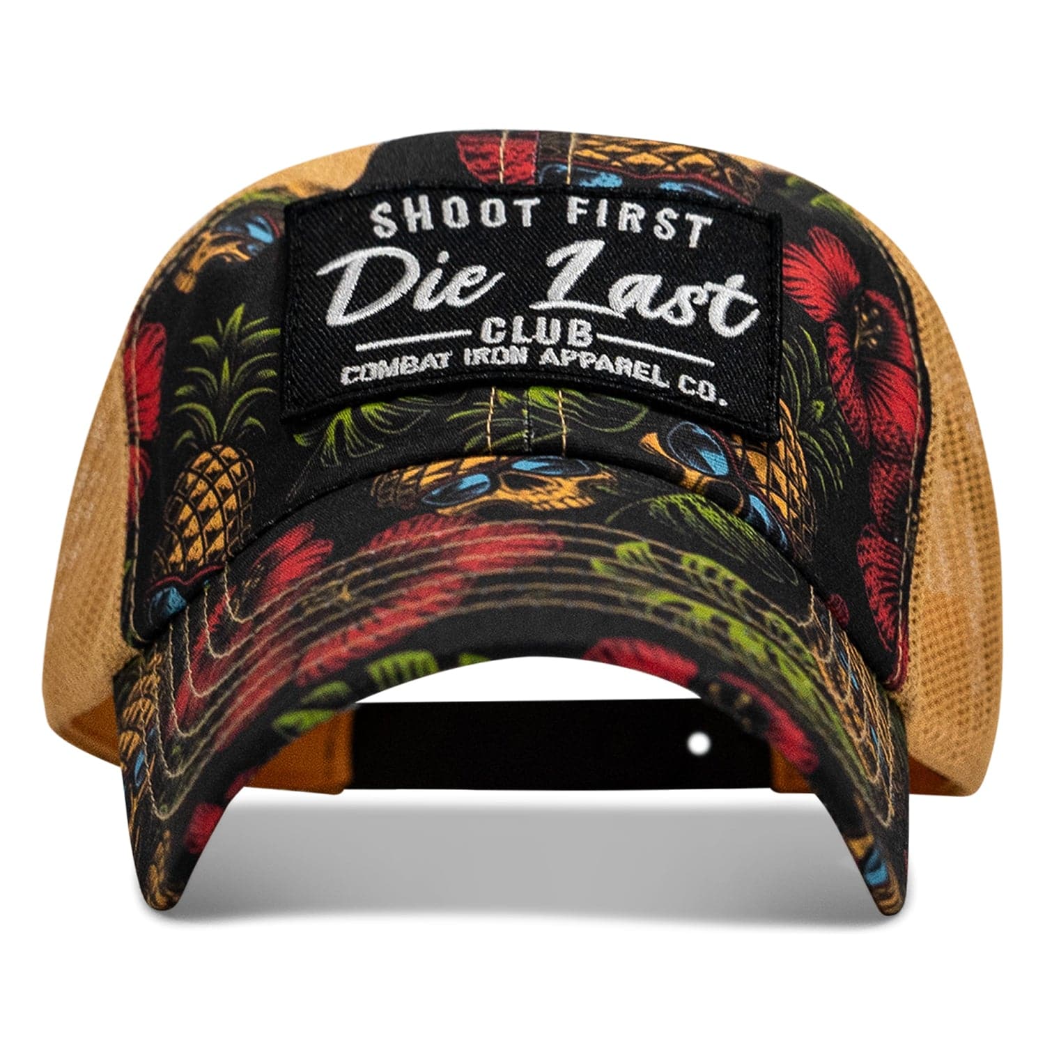 Shoot First. Die Last. Club Patch Ripstop Snapback - Image 9