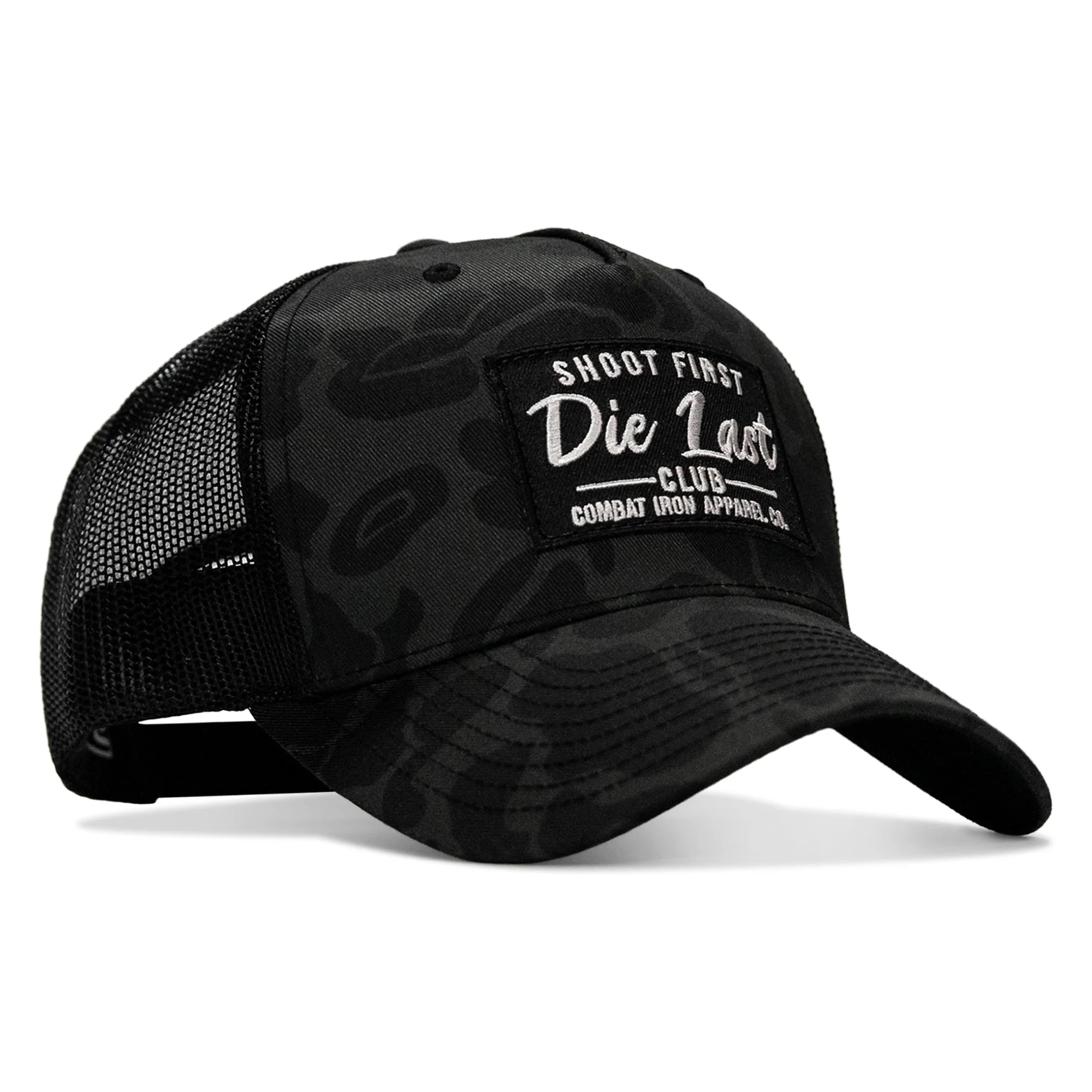 Shoot First. Die Last. Club Patch Snapback - Image 45