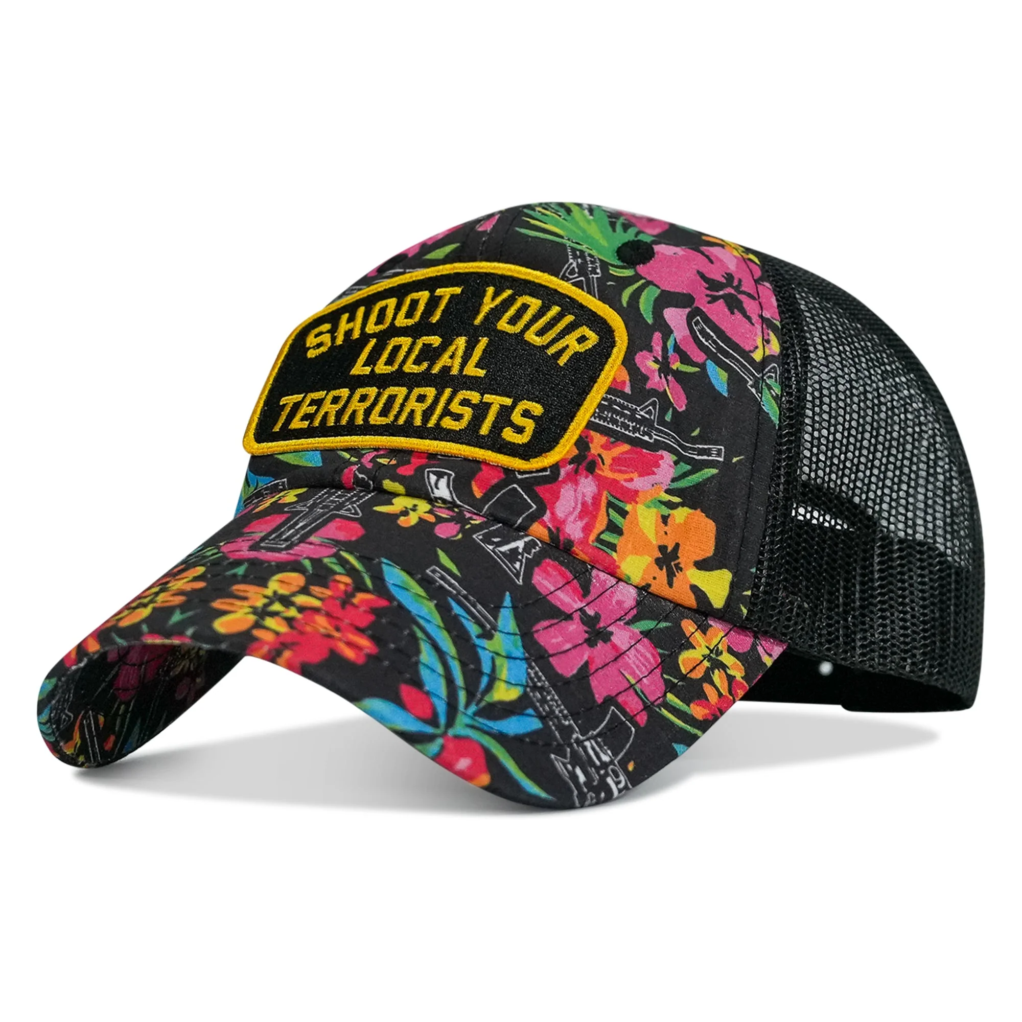 Shoot Your Local Terrorists Patch Low Pro Ripstop Snapback - Image 3