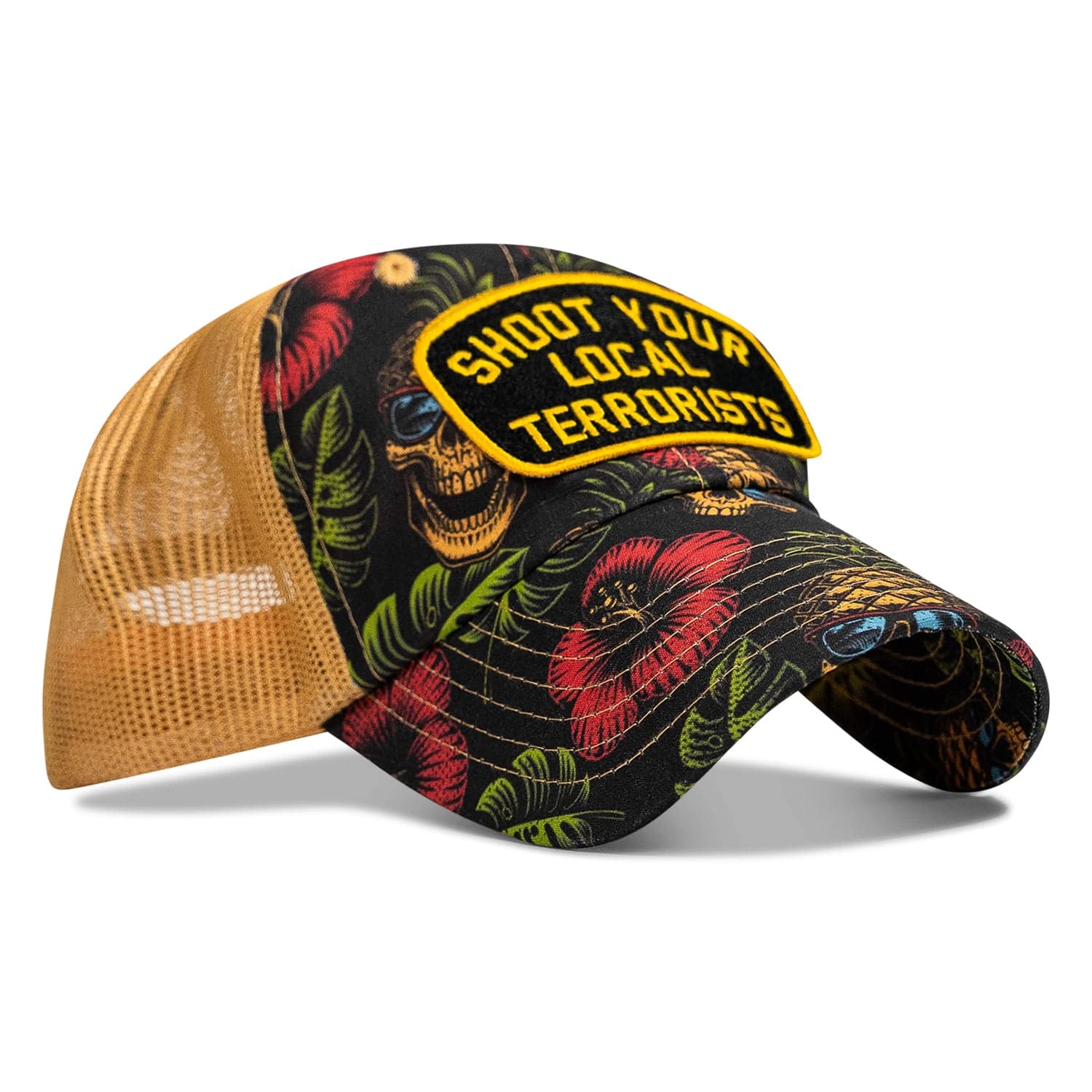 Shoot Your Local Terrorists Patch Low Pro Ripstop Snapback - Image 5