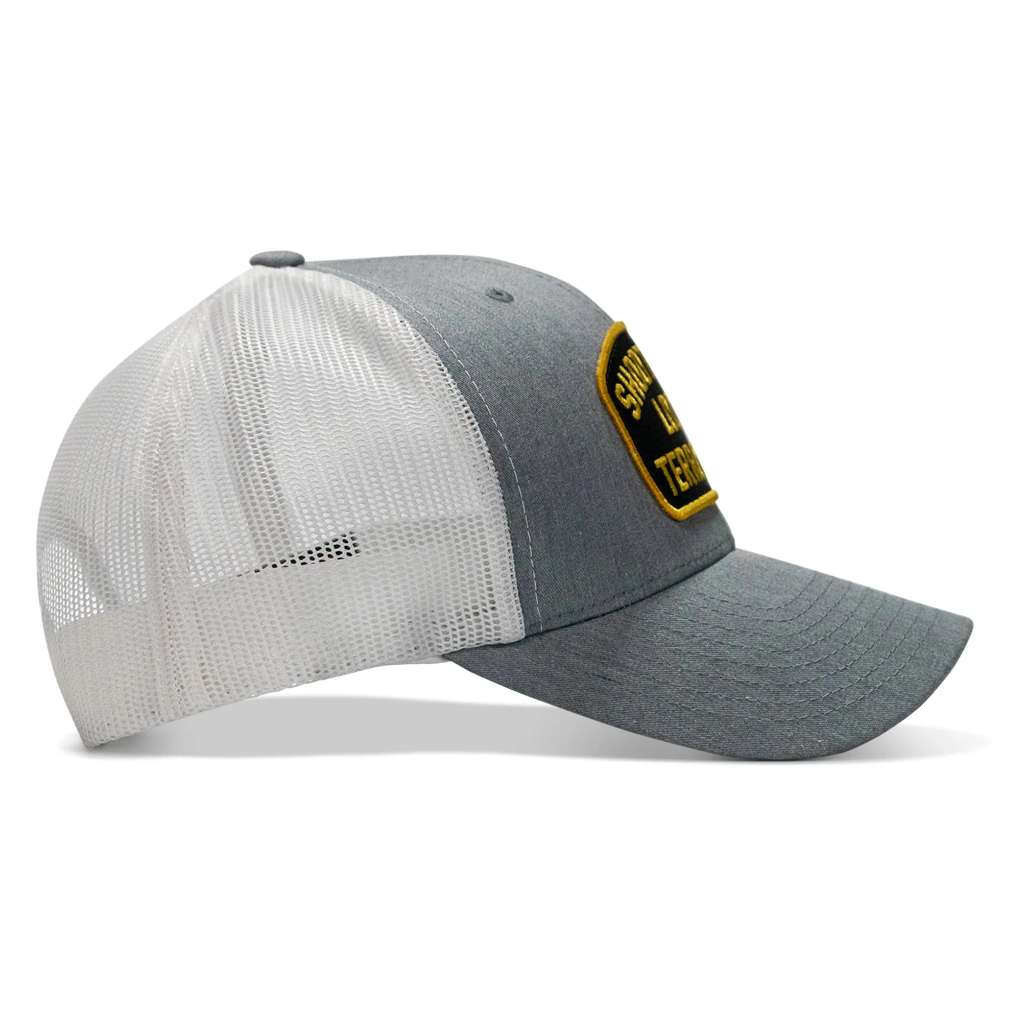 Shoot Your Local Terrorists Patch Snapback Hat - Image 19
